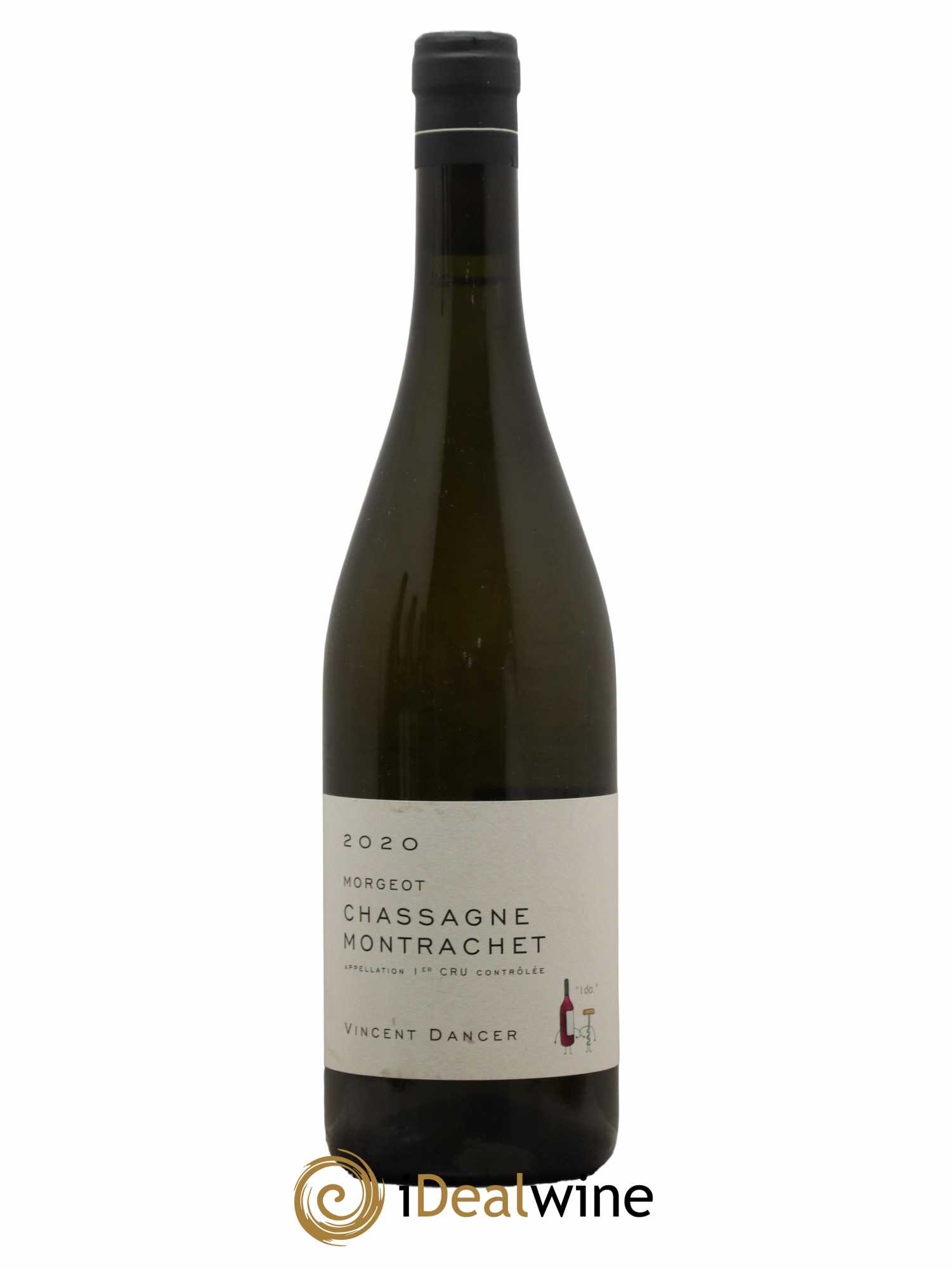 Chassagne-Montrachet 1er Cru Morgeot Vincent Dancer 2020 - Lot de 1 bouteille - 0