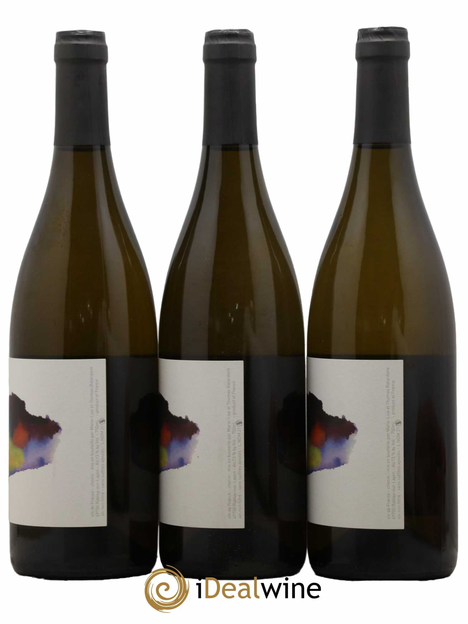 Vin de France Les Noëls de Montbenault Thomas Batardière 2021 - Lot de 3 bouteilles - 1