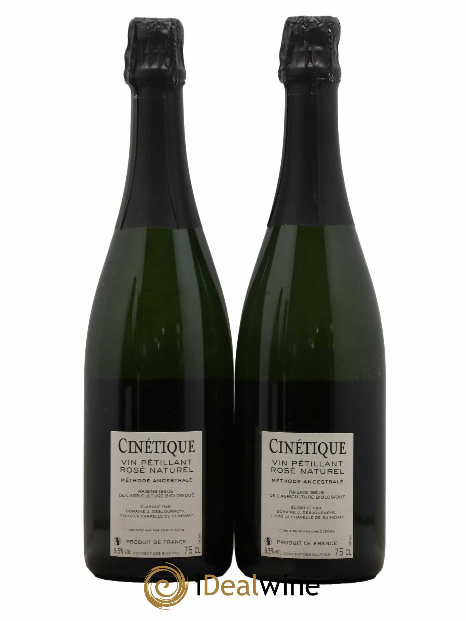 Divers Rosé Cinétique Domaine Jules Desjourneys 2020 - Lot de 2 bouteilles - 1