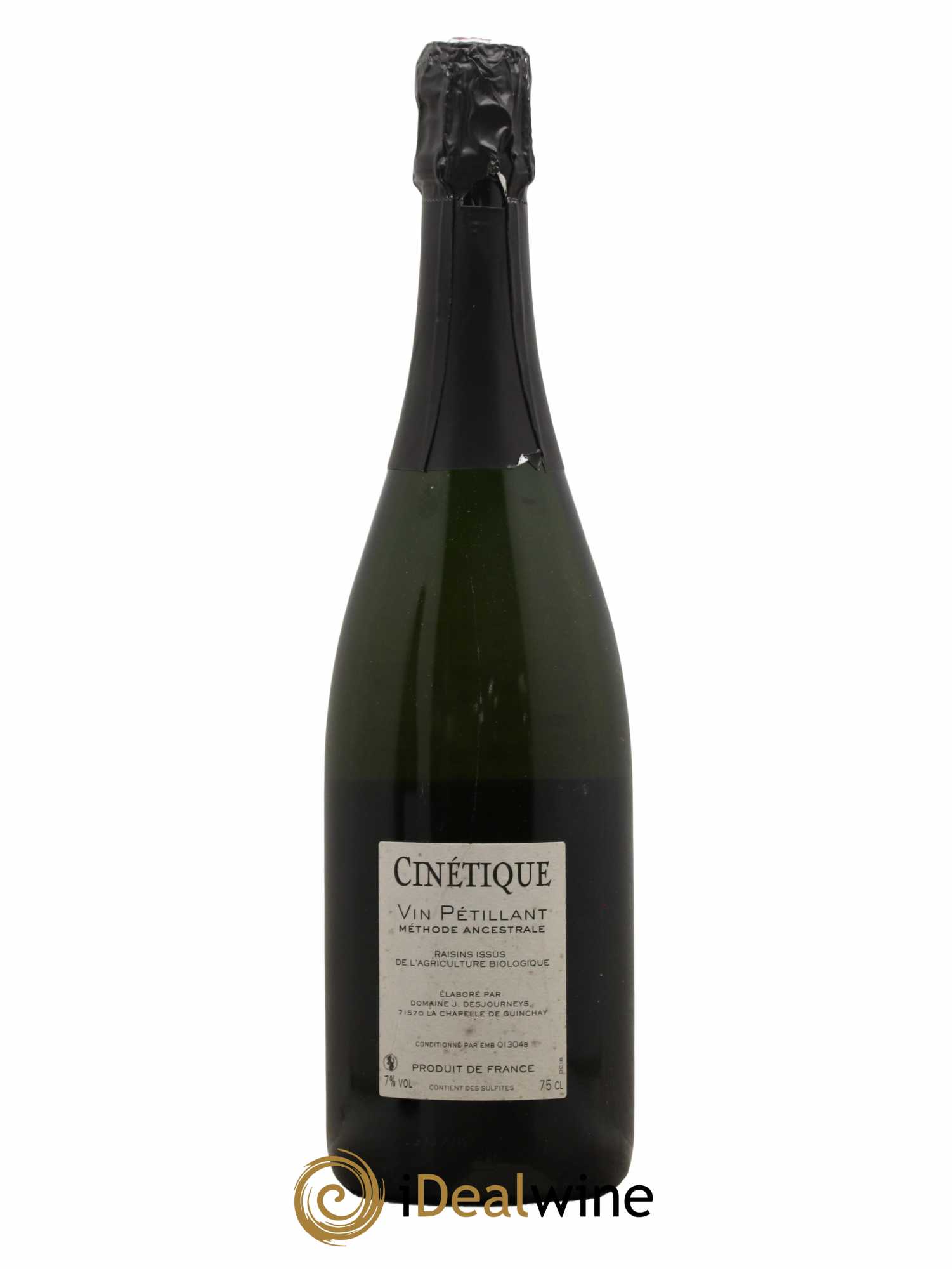 Vin de France Cinétique Domaine Jules Desjourneys 2018 - Lot de 1 bouteille - 1