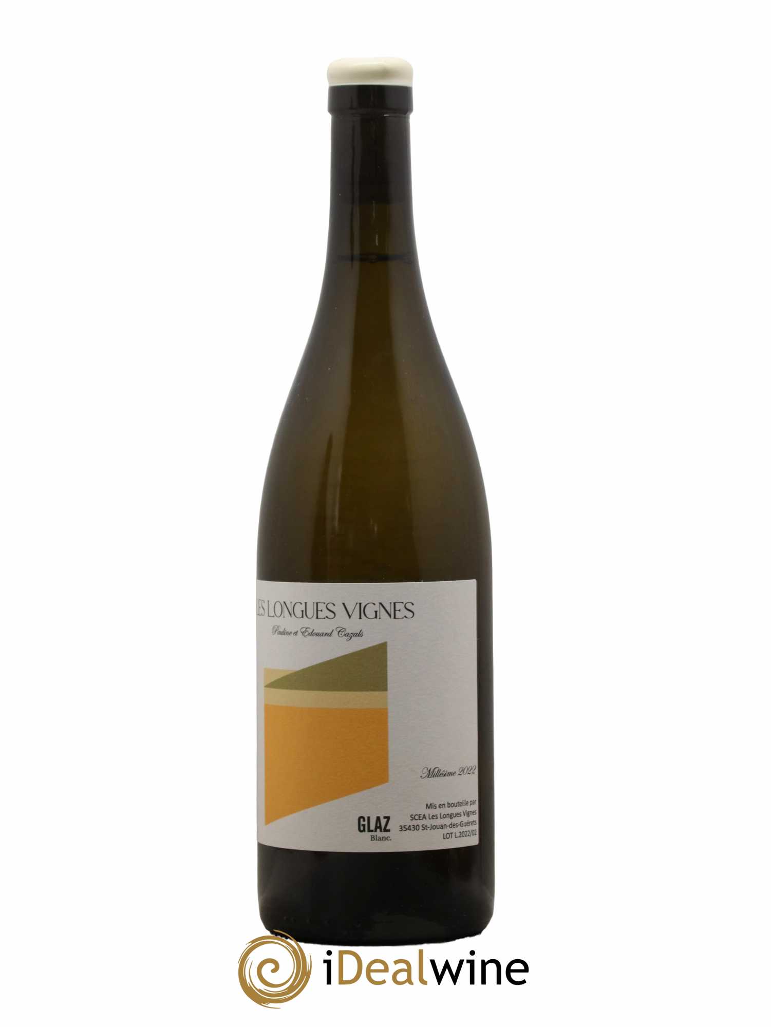 Divers Bretagne Cuvée Glaz Domaine des Longues Vignes 2022 - Lot de 1 bouteille - 1