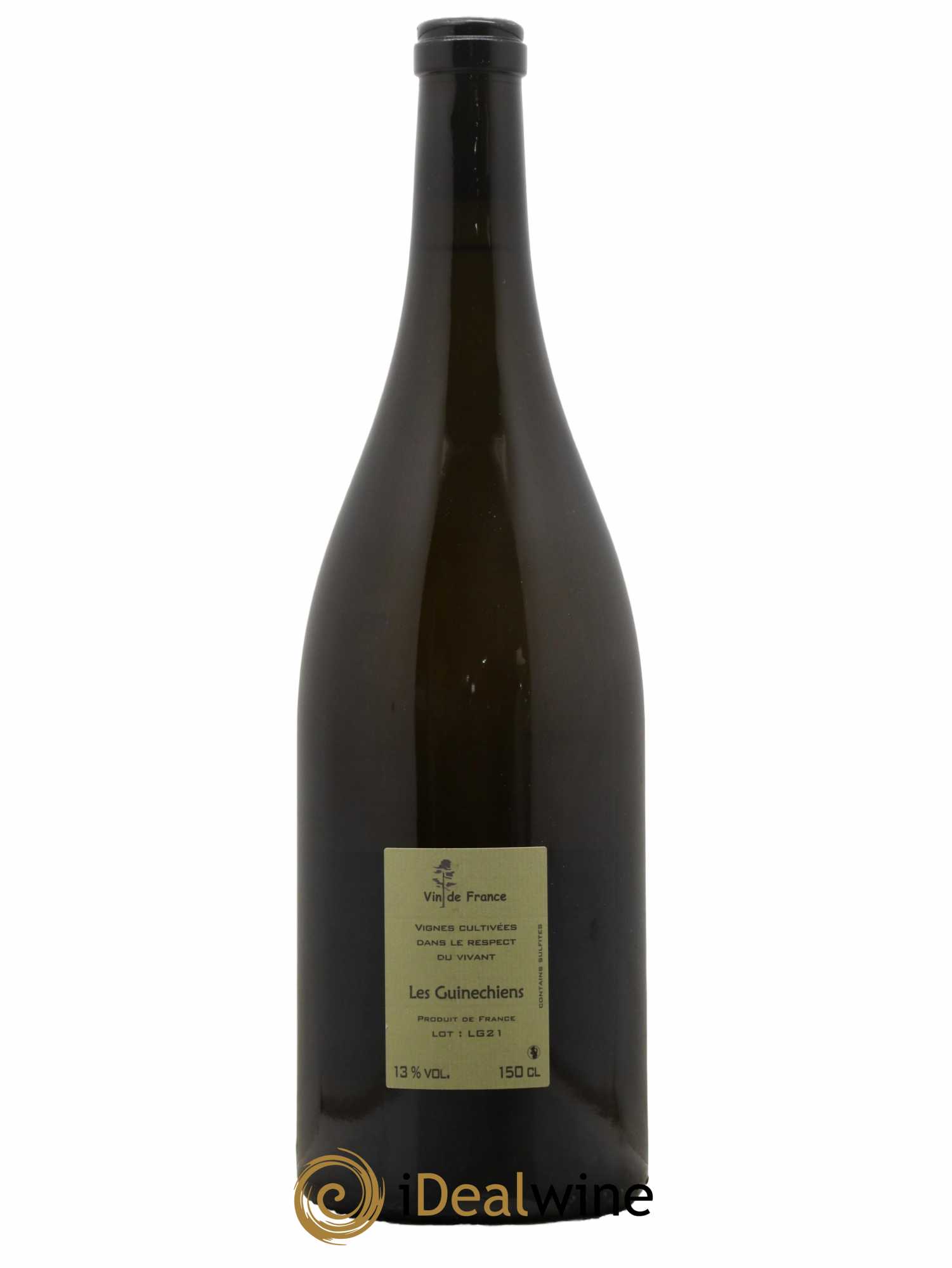 Vin de France Les Guinechiens Benoit Courault  2021 - Lot de 1 magnum - 1
