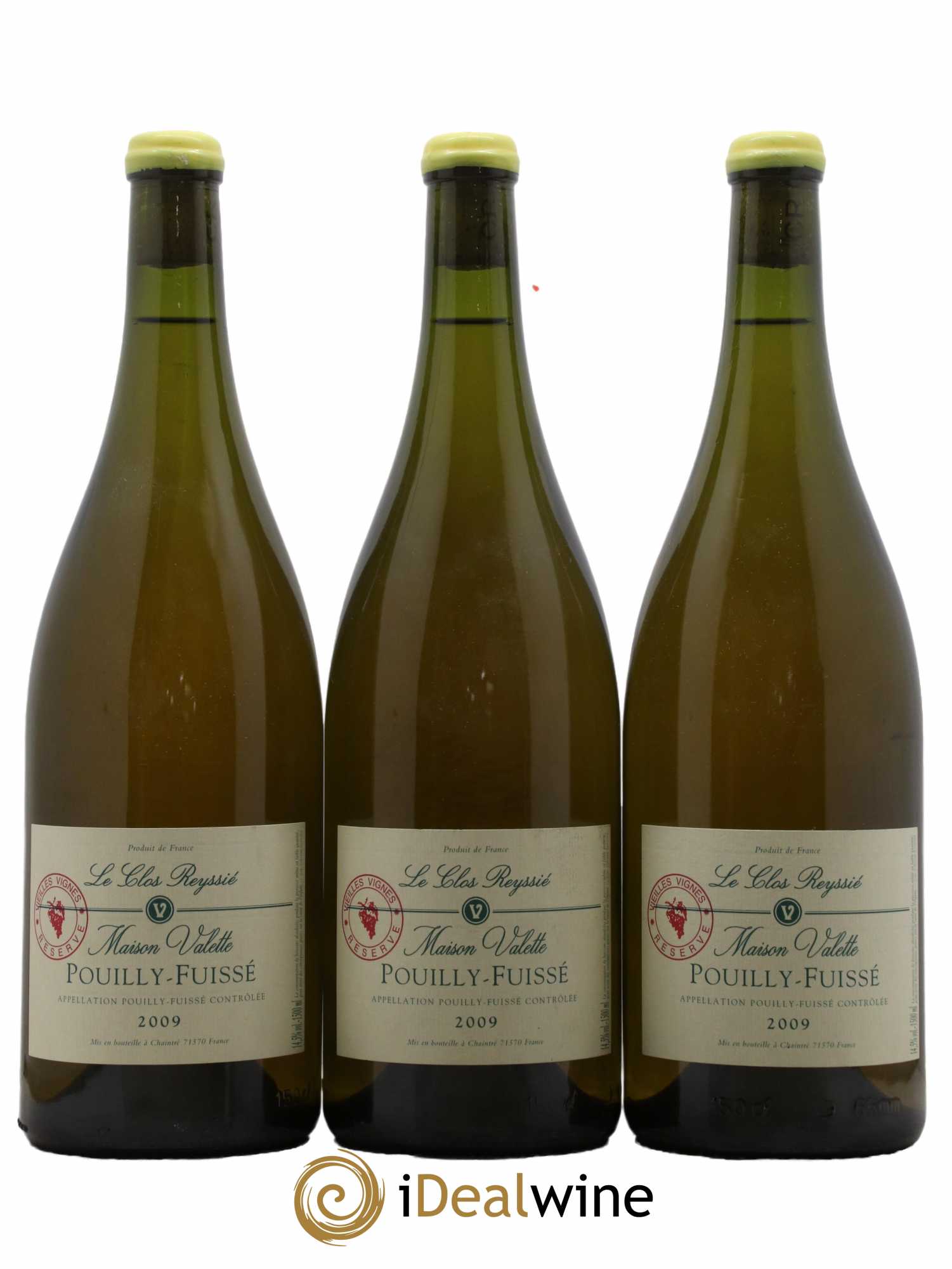 Pouilly-Fuissé Clos Reyssié Valette (Domaine) 2009 - Lot de 3 magnums - 0