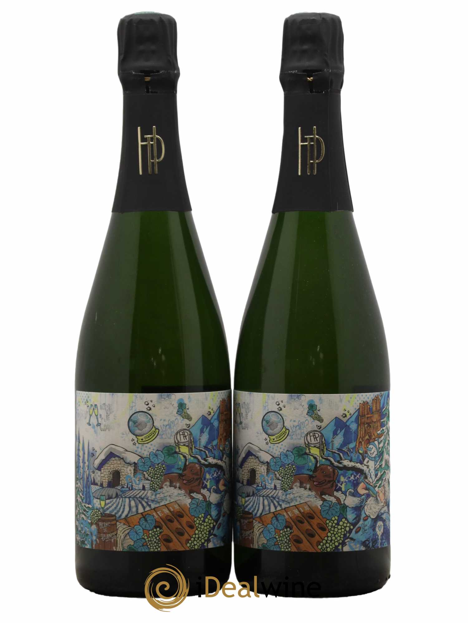 Blanc Comme Neige Pascal Henin - Romain Henin 2022 - Lot de 2 bouteilles - 0