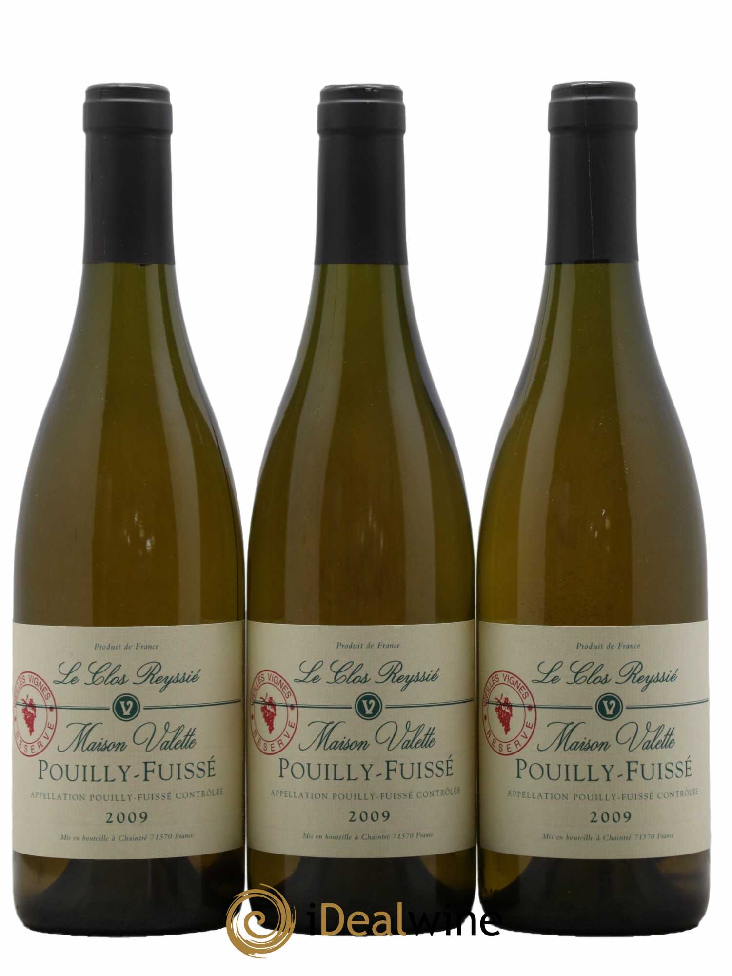 Pouilly-Fuissé Clos Reyssié Valette (Domaine) 2009 - Lot de 3 bouteilles - 0
