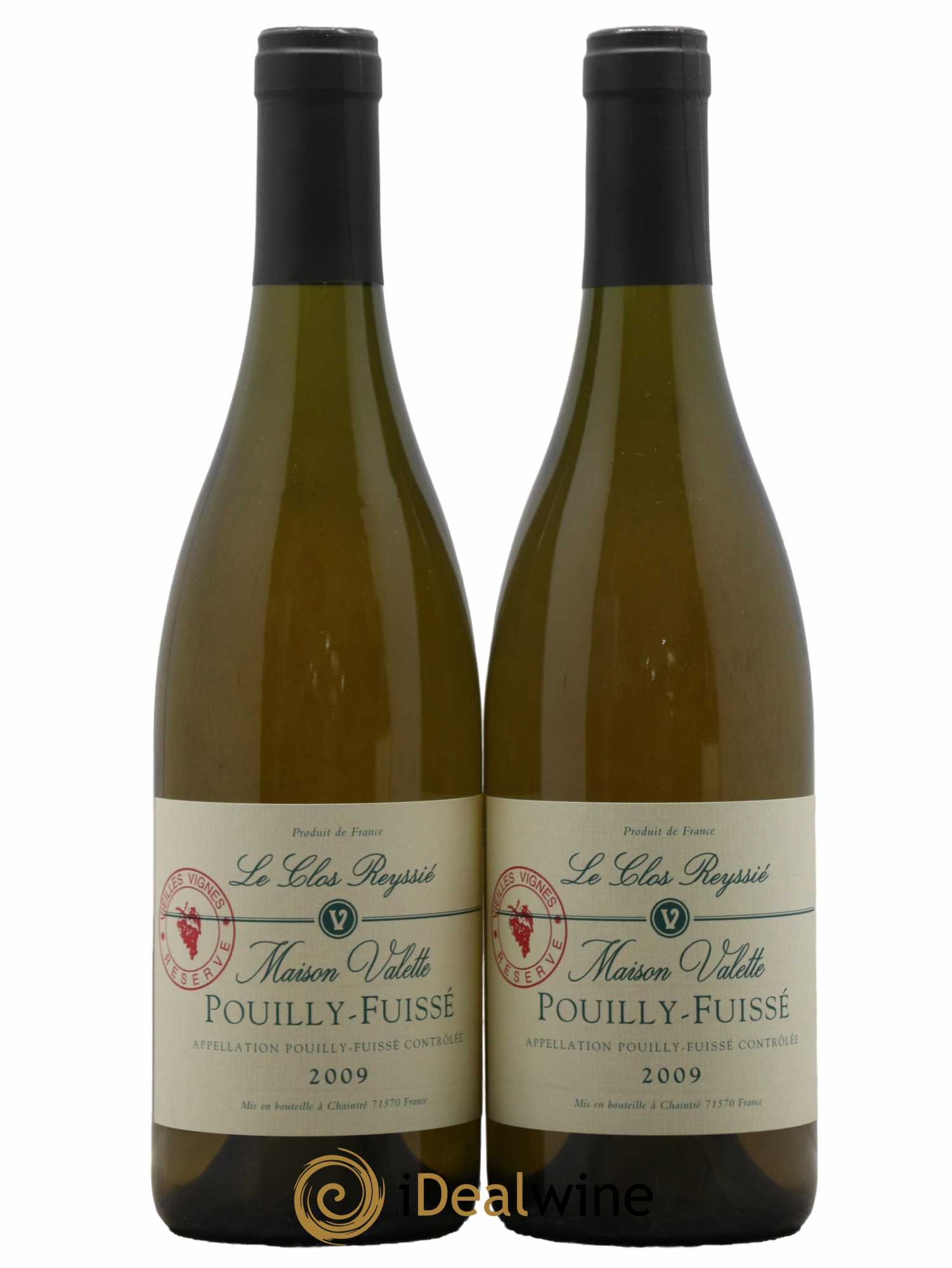 Pouilly-Fuissé Clos Reyssié Valette (Domaine) 2009 - Lot de 2 bouteilles - 0