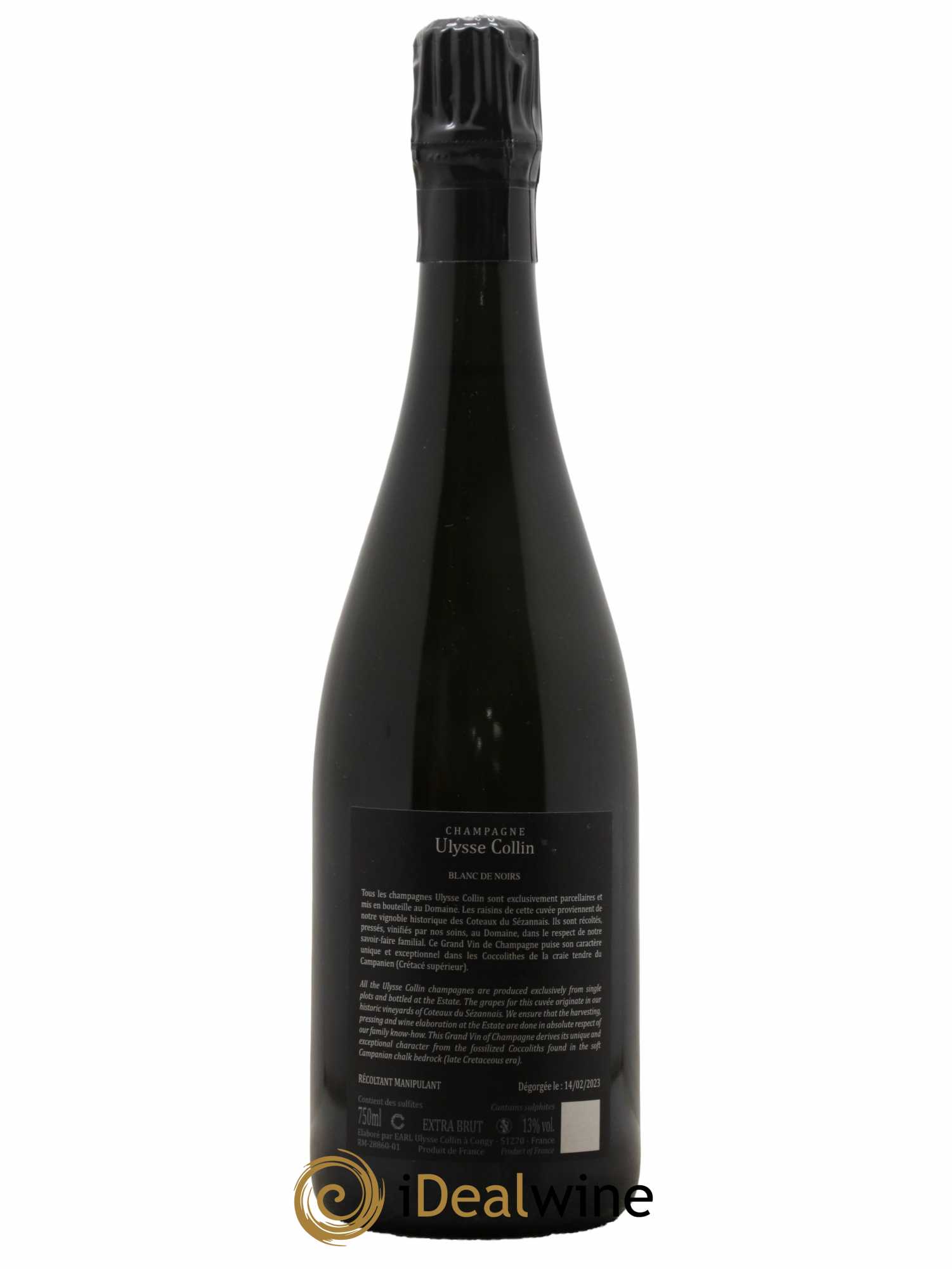 Les Maillons Blanc de Noirs Extra-Brut Ulysse Collin - Lot de 1 bouteille - 1