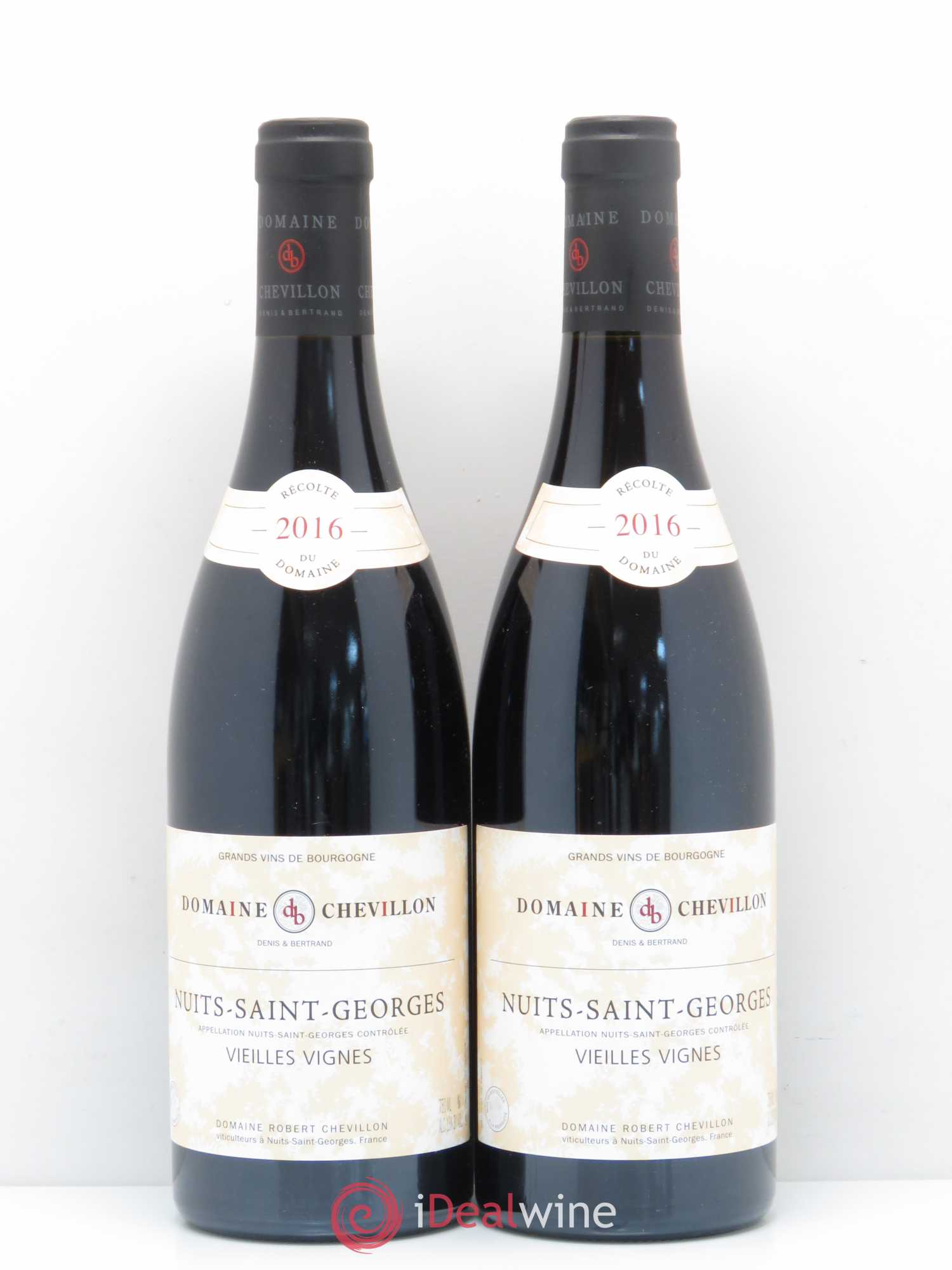 Nuits-Saint-Georges Vieilles vignes Robert Chevillon 2016 - Lot de 2 bouteilles - 0