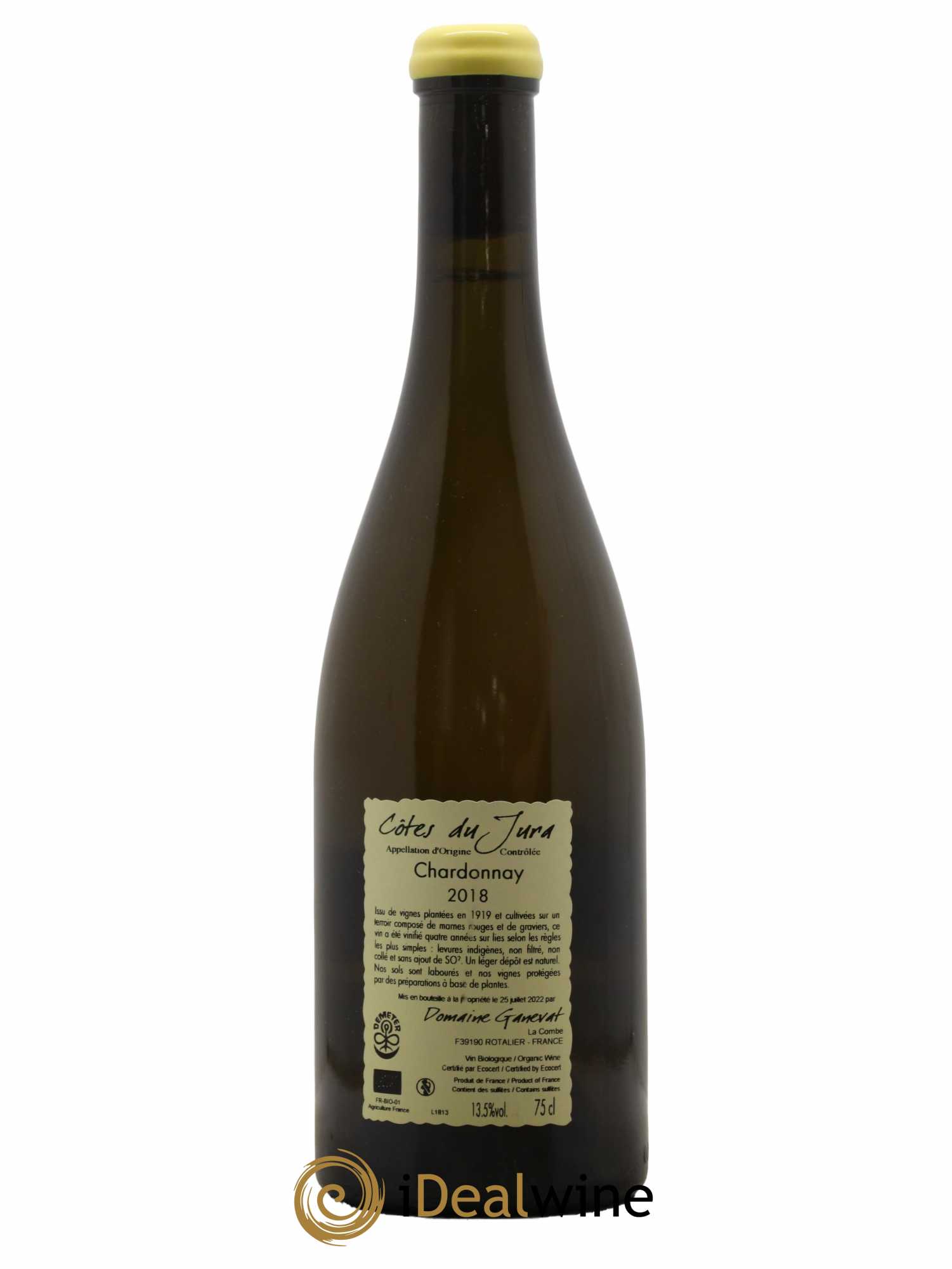 Côtes du Jura Les Grands Teppes Vieilles Vignes Jean-François Ganevat (Domaine) 2018 - Lot de 1 bouteille - 1