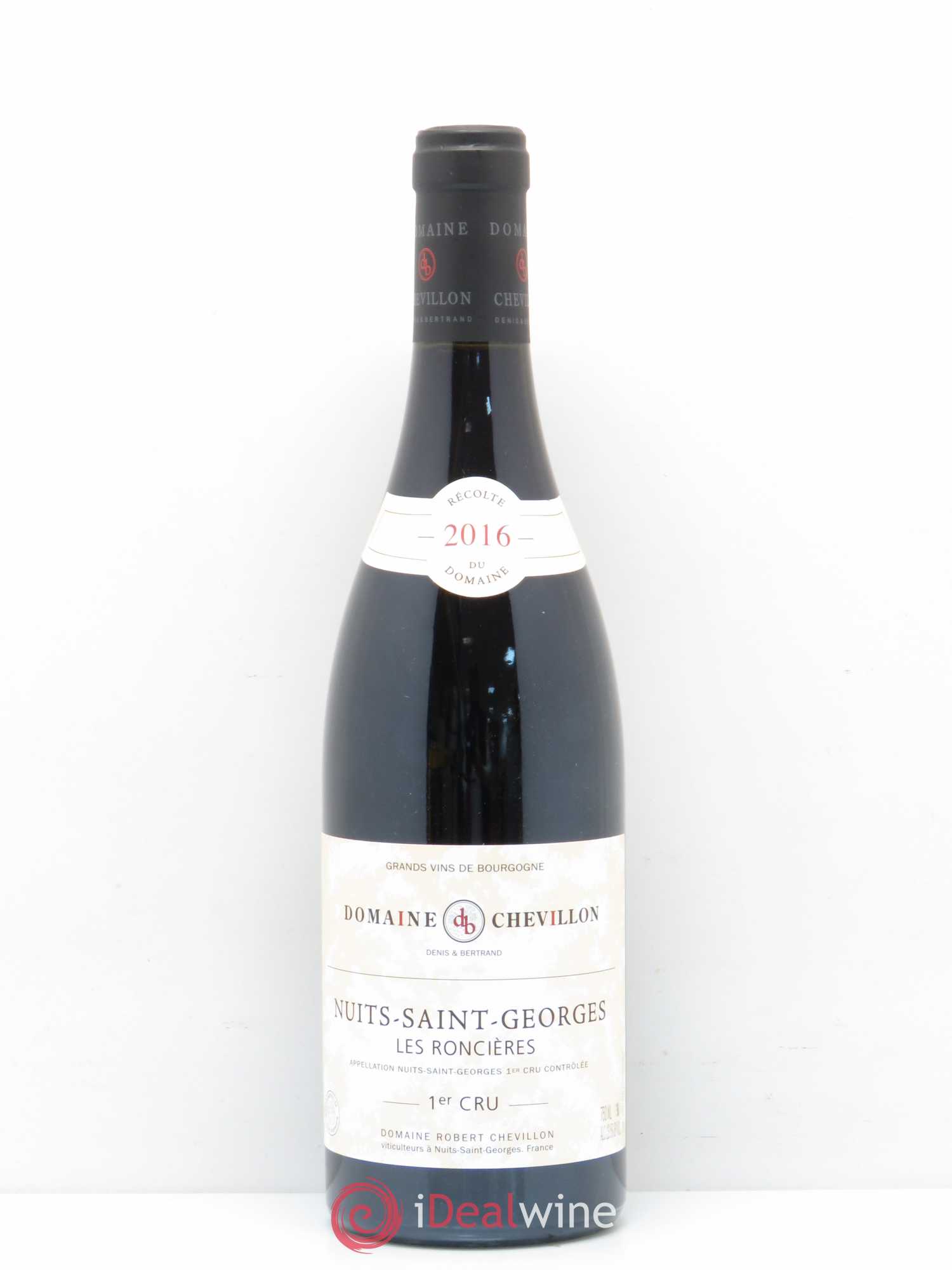 Nuits-Saint-Georges 1er Cru Les Roncières Robert Chevillon 2016 - Lot de 1 bouteille - 0