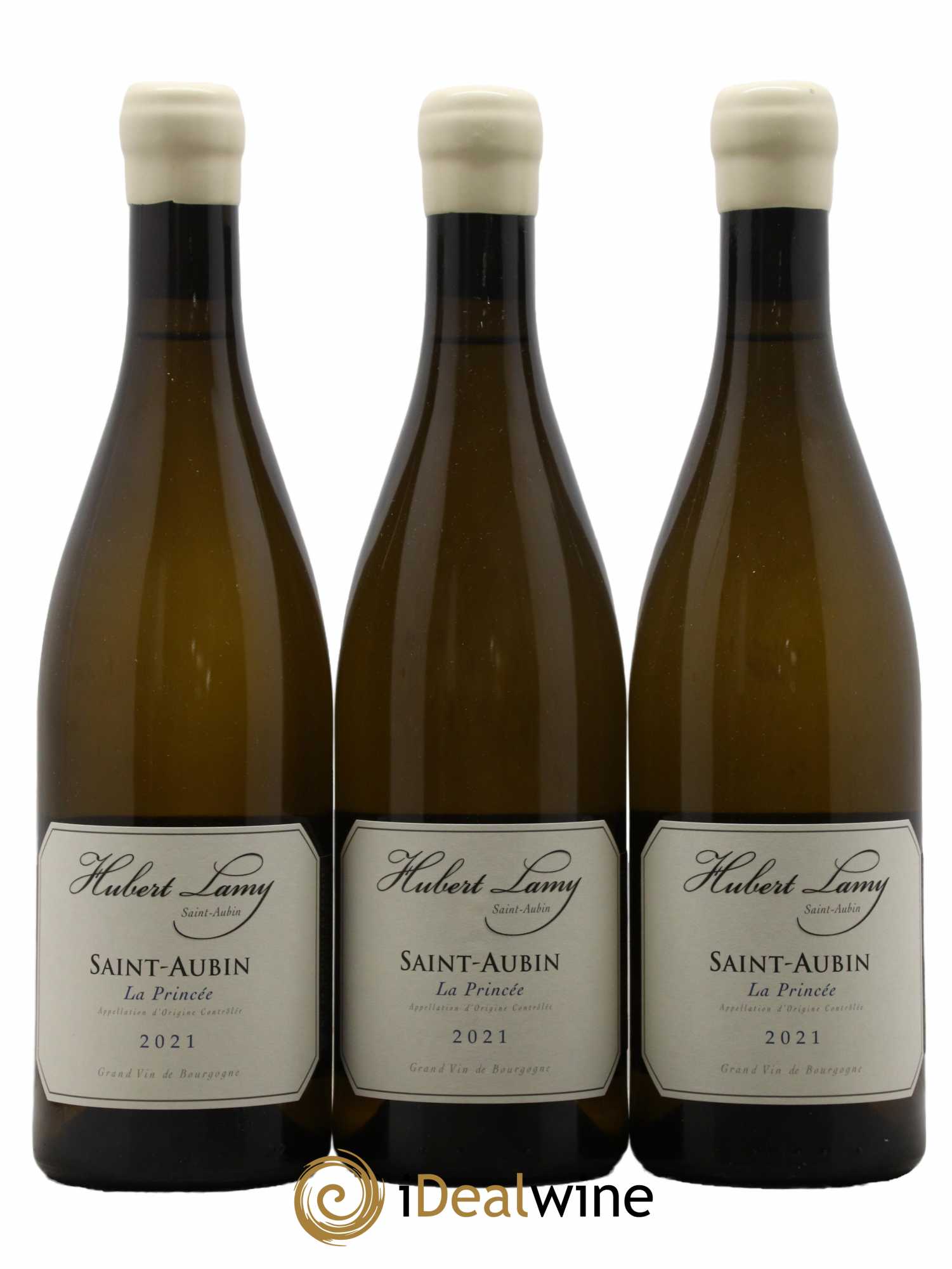 Saint-Aubin La Princée Hubert Lamy 2021 - Lot de 3 bouteilles - 0