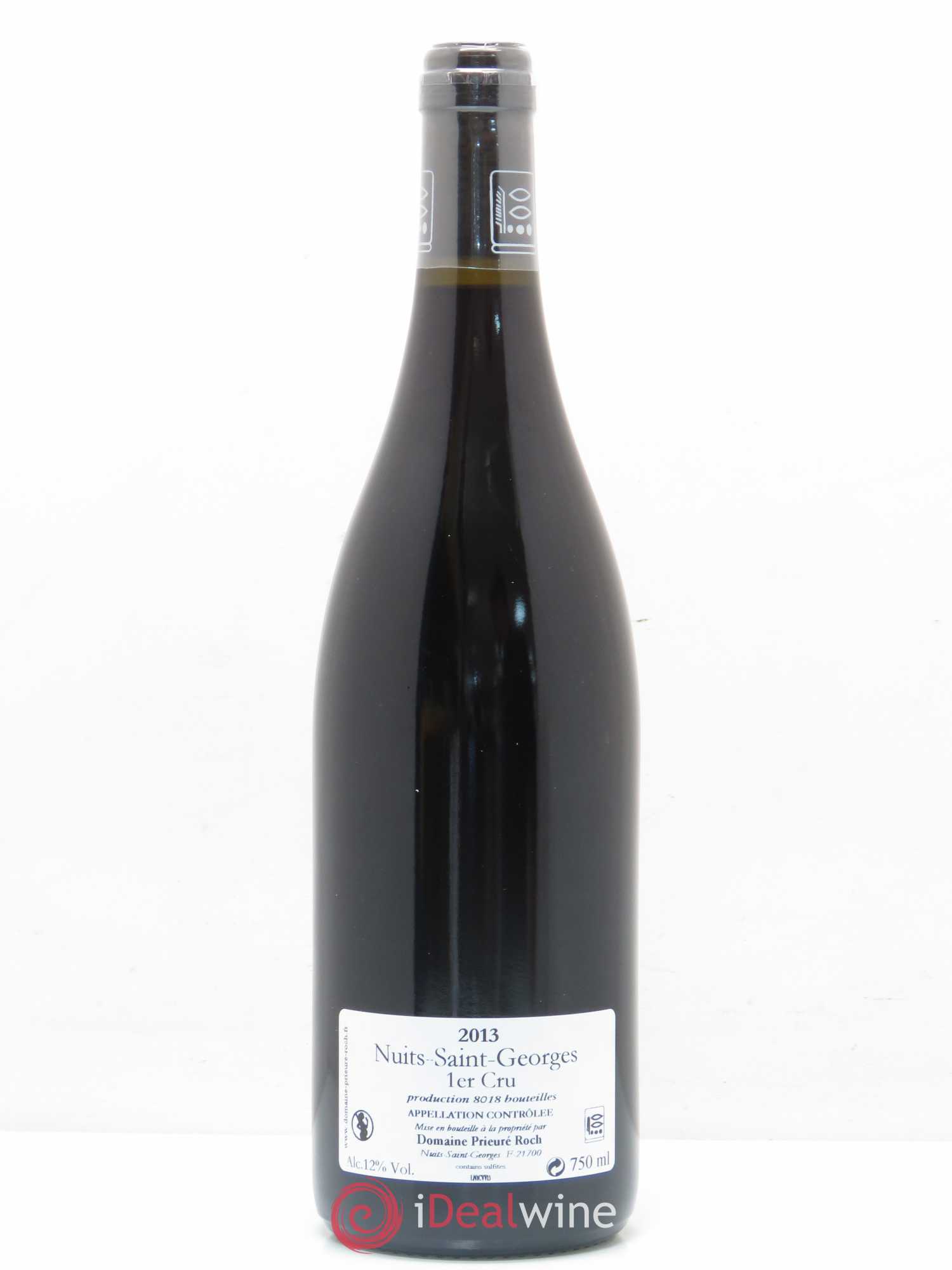 Nuits-Saint-Georges 1er Cru Vieilles Vignes Prieuré Roch 2013 - Lot de 1 bouteille - 1