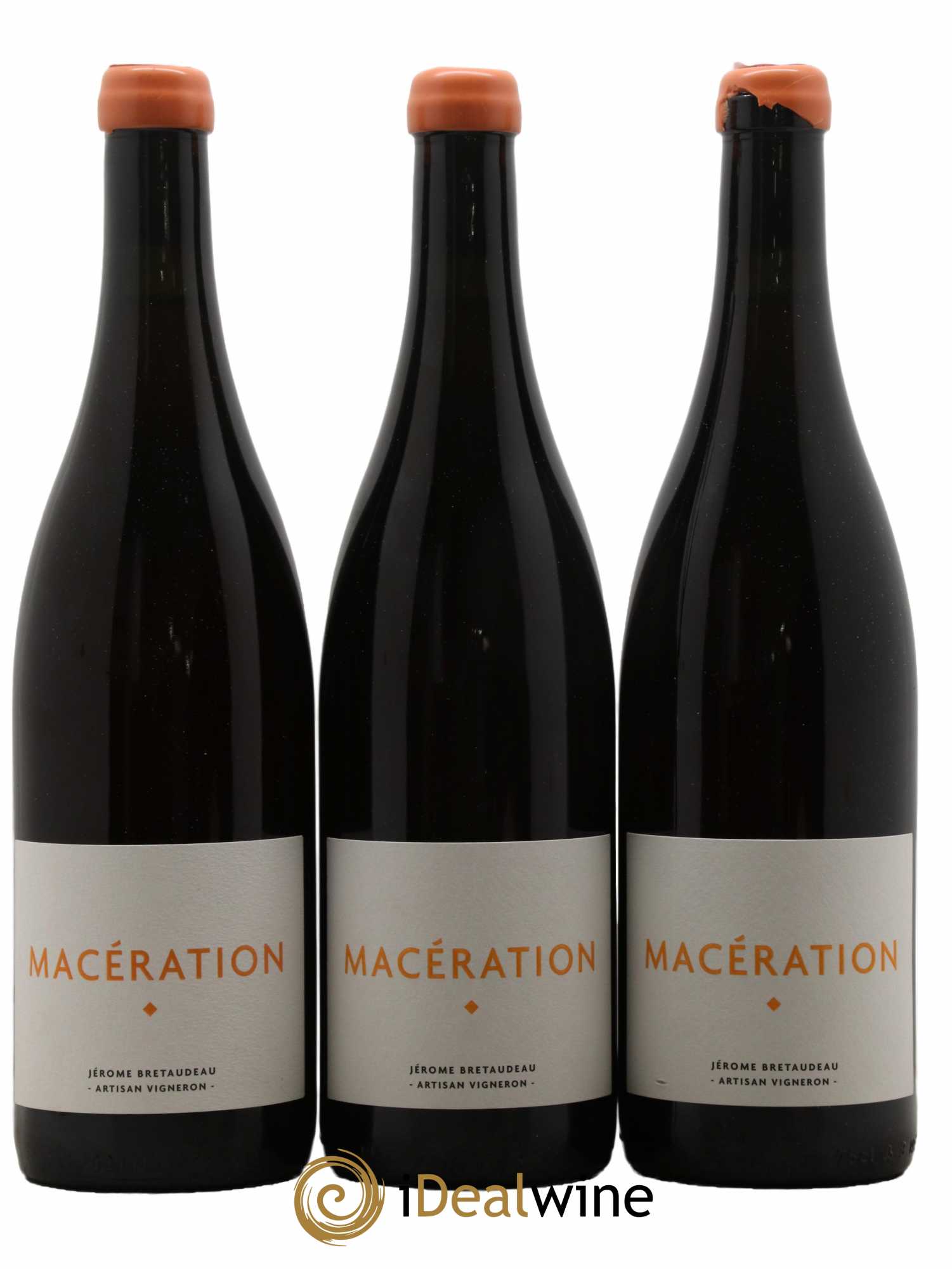 Vin de France Macération Jérôme Bretaudeau - Domaine de Bellevue 2020 - Lot de 3 bouteilles - 0