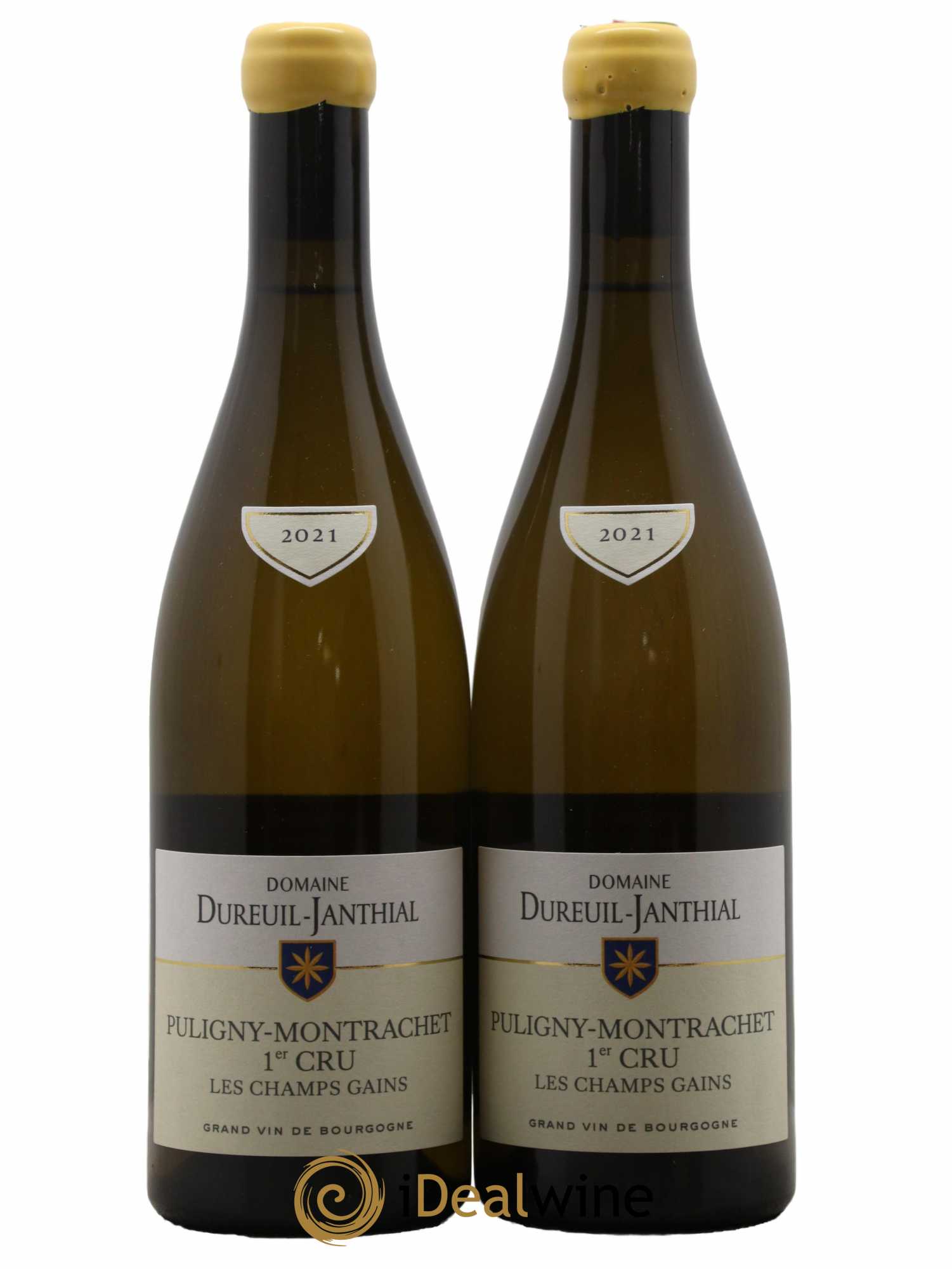 Puligny-Montrachet 1er Cru Les Champs Gains Vincent Dureuil-Janthial 2021 - Lot de 2 bouteilles - 0