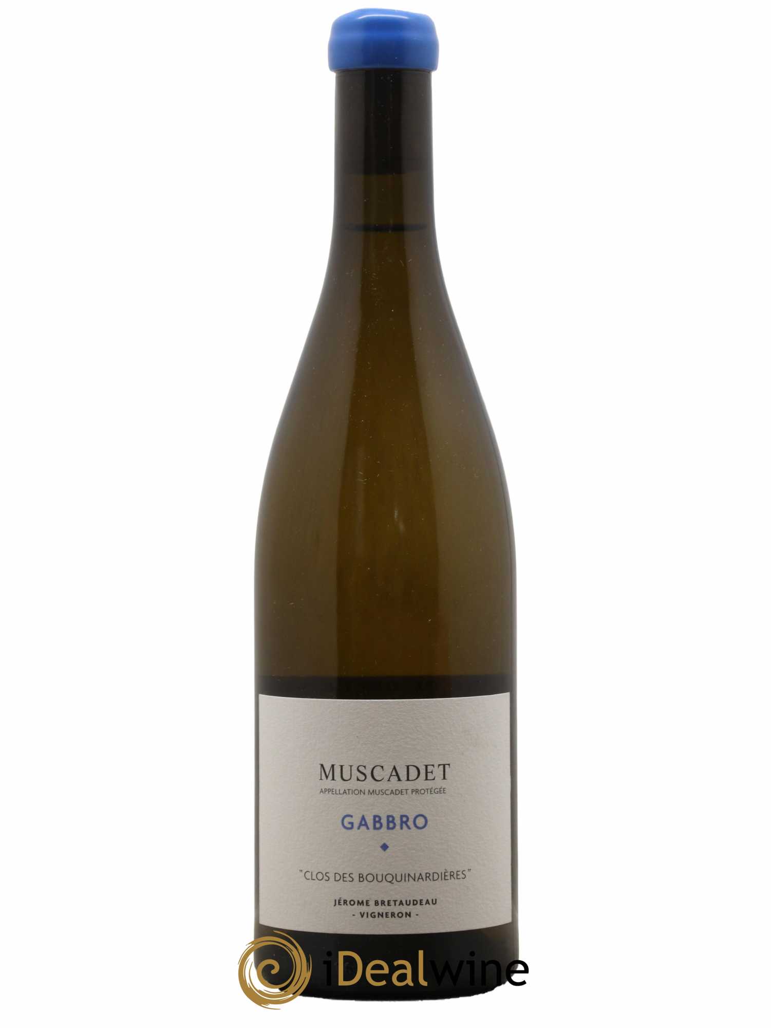 Muscadet-Sèvre-et-Maine Gabbro Clos des Bouquinardières Jérôme Bretaudeau - Domaine de Bellevue 2021 - Lot de 1 bouteille - 0