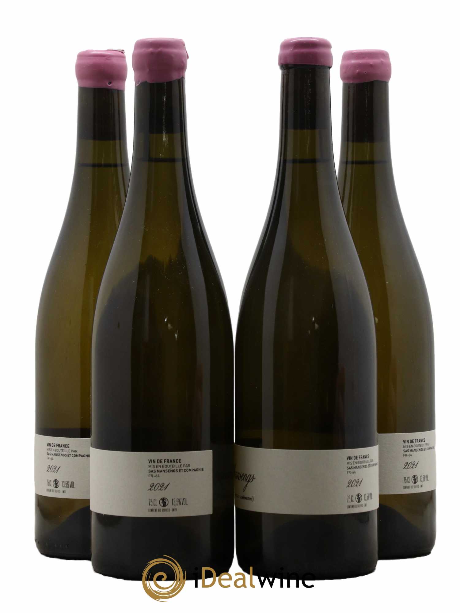 Vin de France Mansengs SAS Mansengs Jean Baptiste Semmartin 2021 - Lot de 4 bouteilles - 1