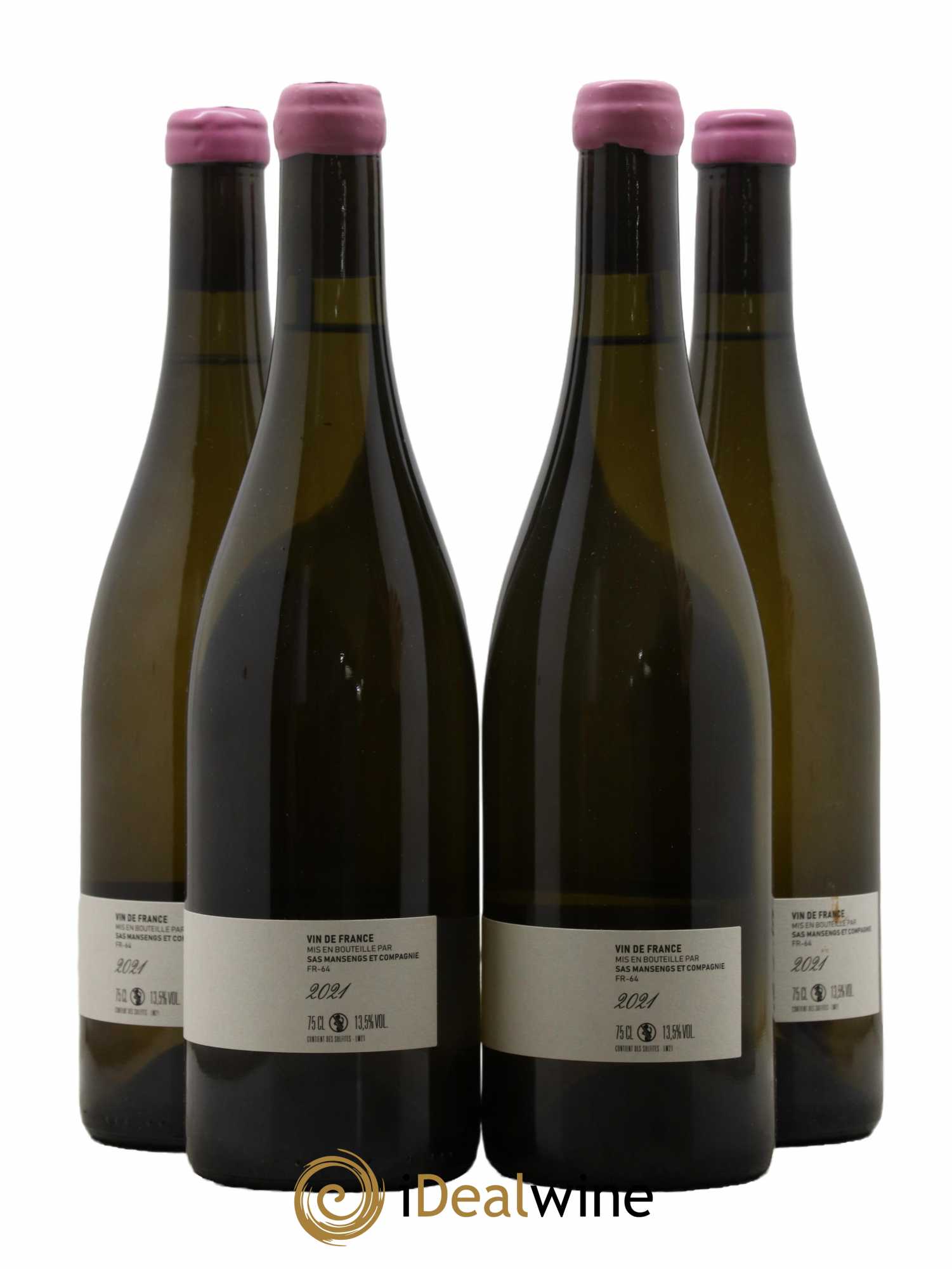 Vin de France Mansengs SAS Mansengs Jean Baptiste Semmartin 2021 - Lot de 4 bouteilles - 1