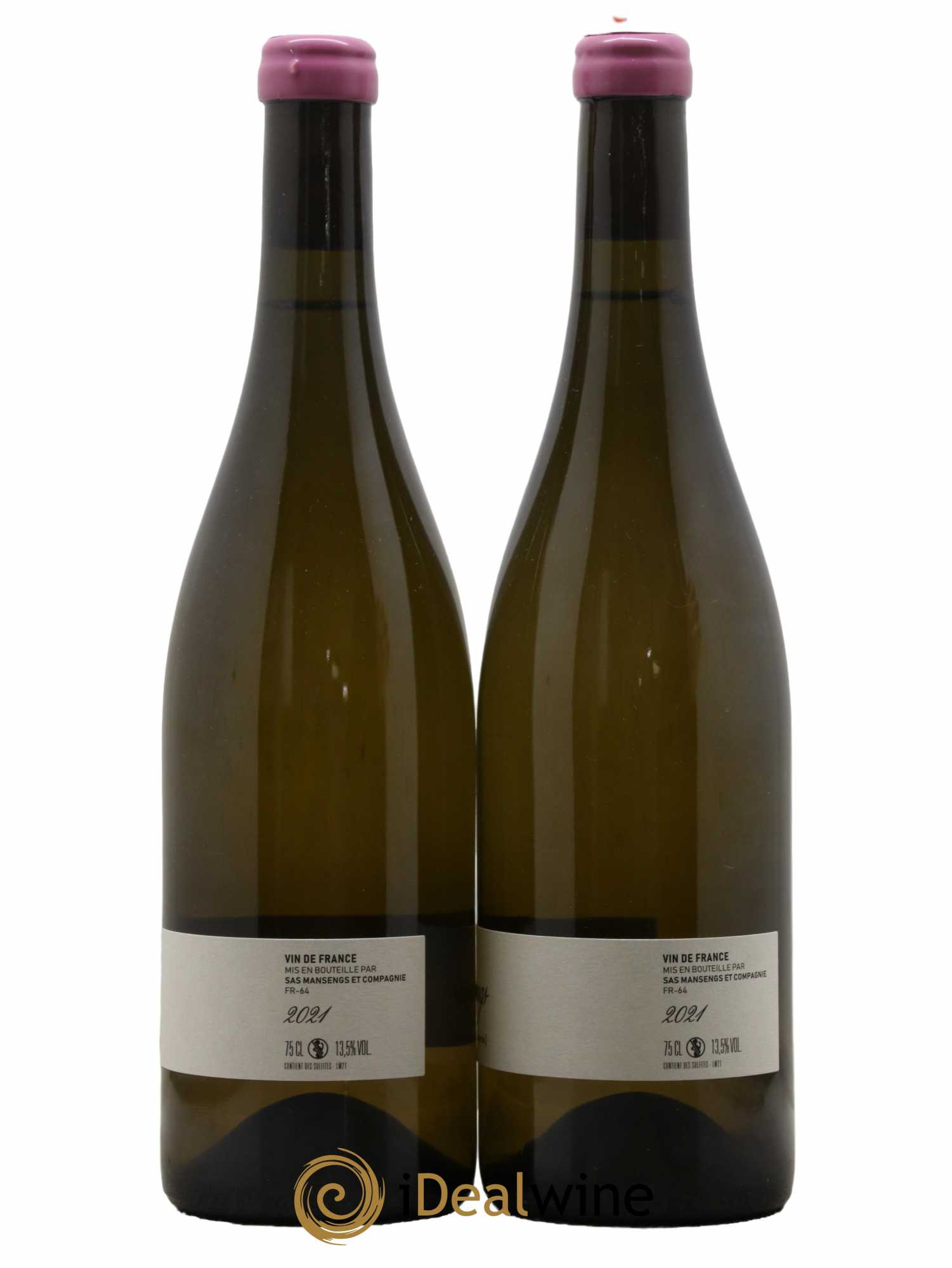 Vin de France Mansengs SAS Mansengs Jean Baptiste Semmartin 2021 - Lot de 2 bouteilles - 1