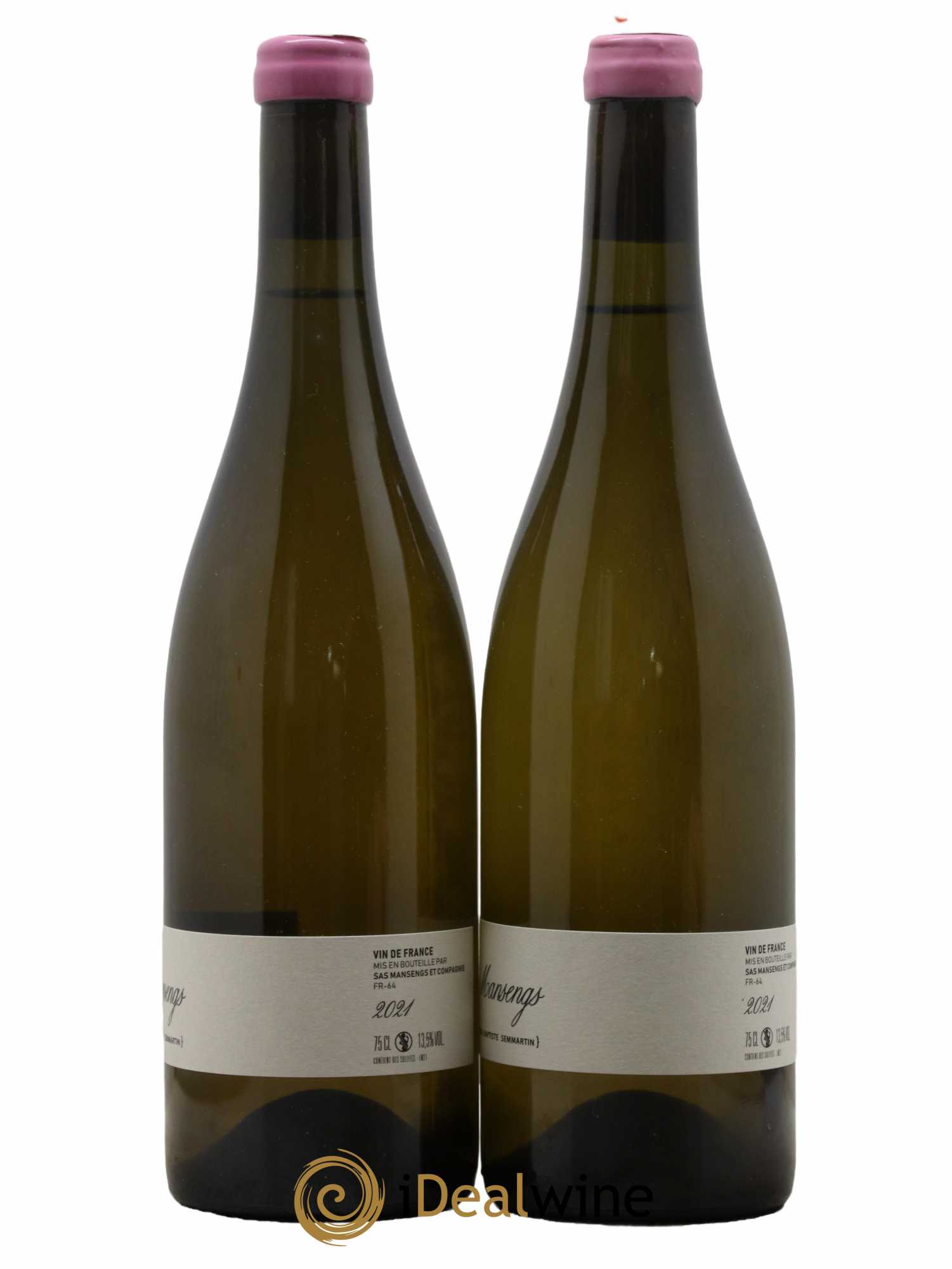 Vin de France Mansengs SAS Mansengs Jean Baptiste Semmartin 2021 - Lot de 2 bouteilles - 1