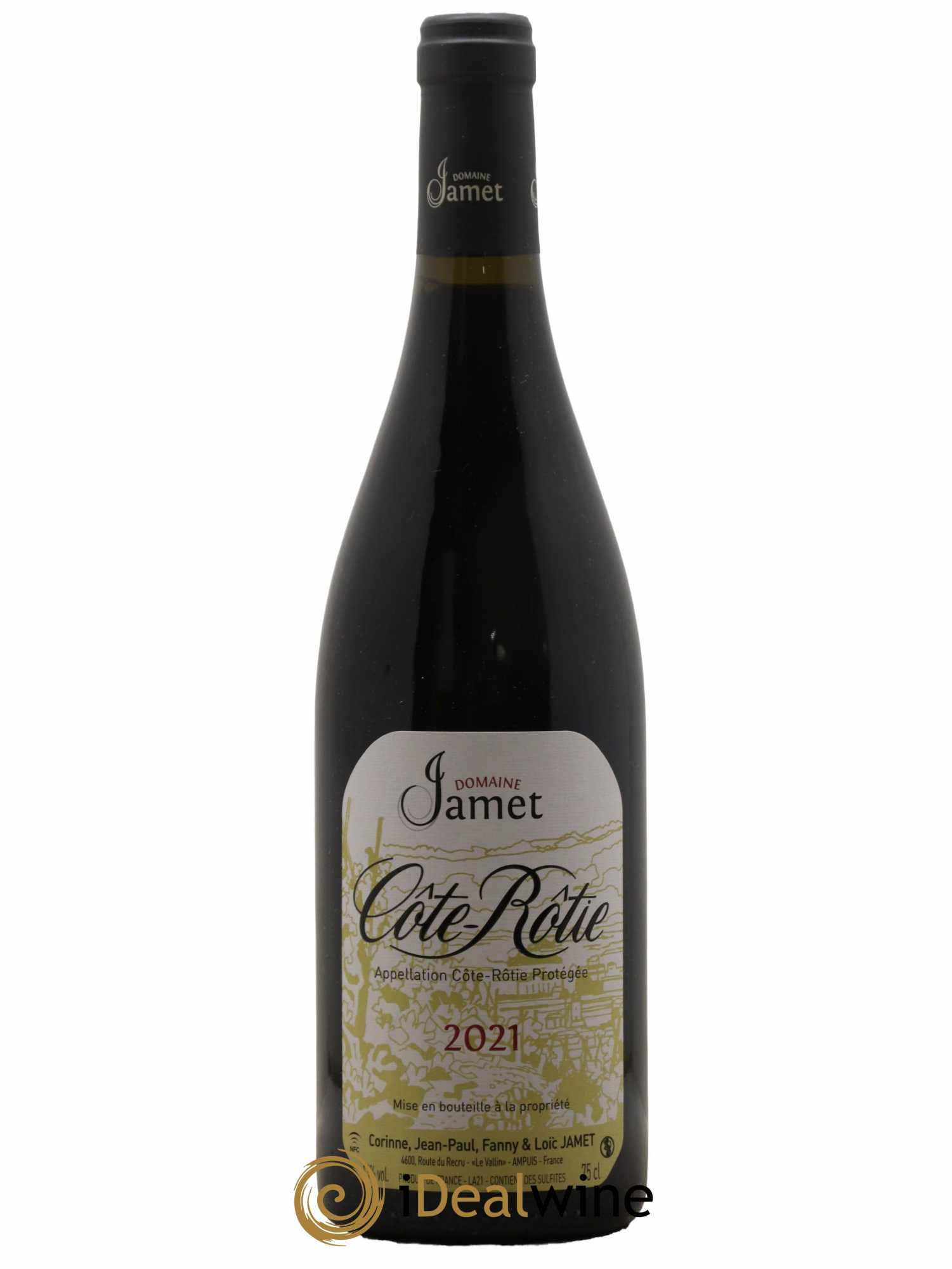 Côte-Rôtie Jamet (Domaine) 2021 - Lot de 1 bouteille - 0