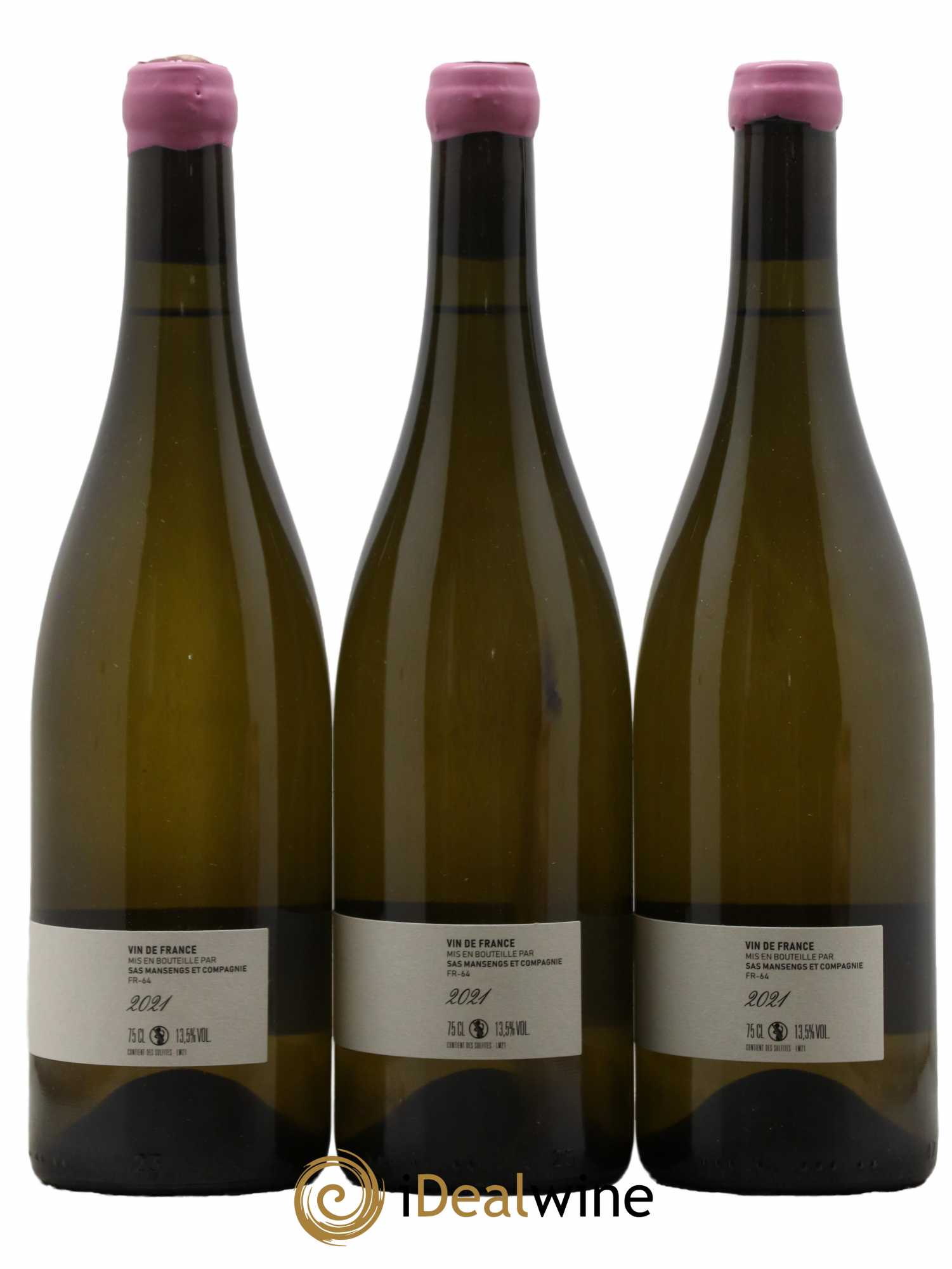 Vin de France Mansengs SAS Mansengs Jean Baptiste Semmartin 2021 - Posten von 3 Flaschen - 1
