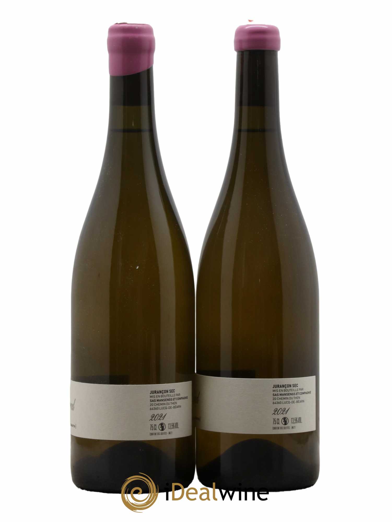 Vin de France Marcel SAS Mansengs Jean Baptiste Semmartin 2021 - Lot de 2 bouteilles - 0