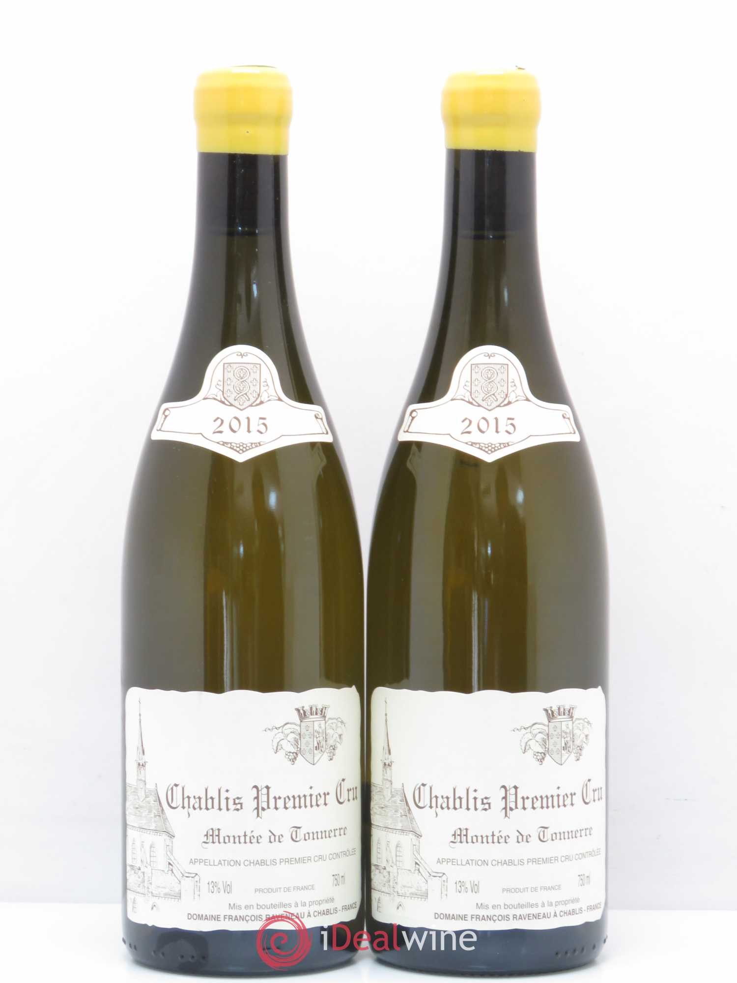 Chablis 1er Cru Montée de Tonnerre Raveneau (Domaine) 2015 - Lot de 2 bouteilles - 0