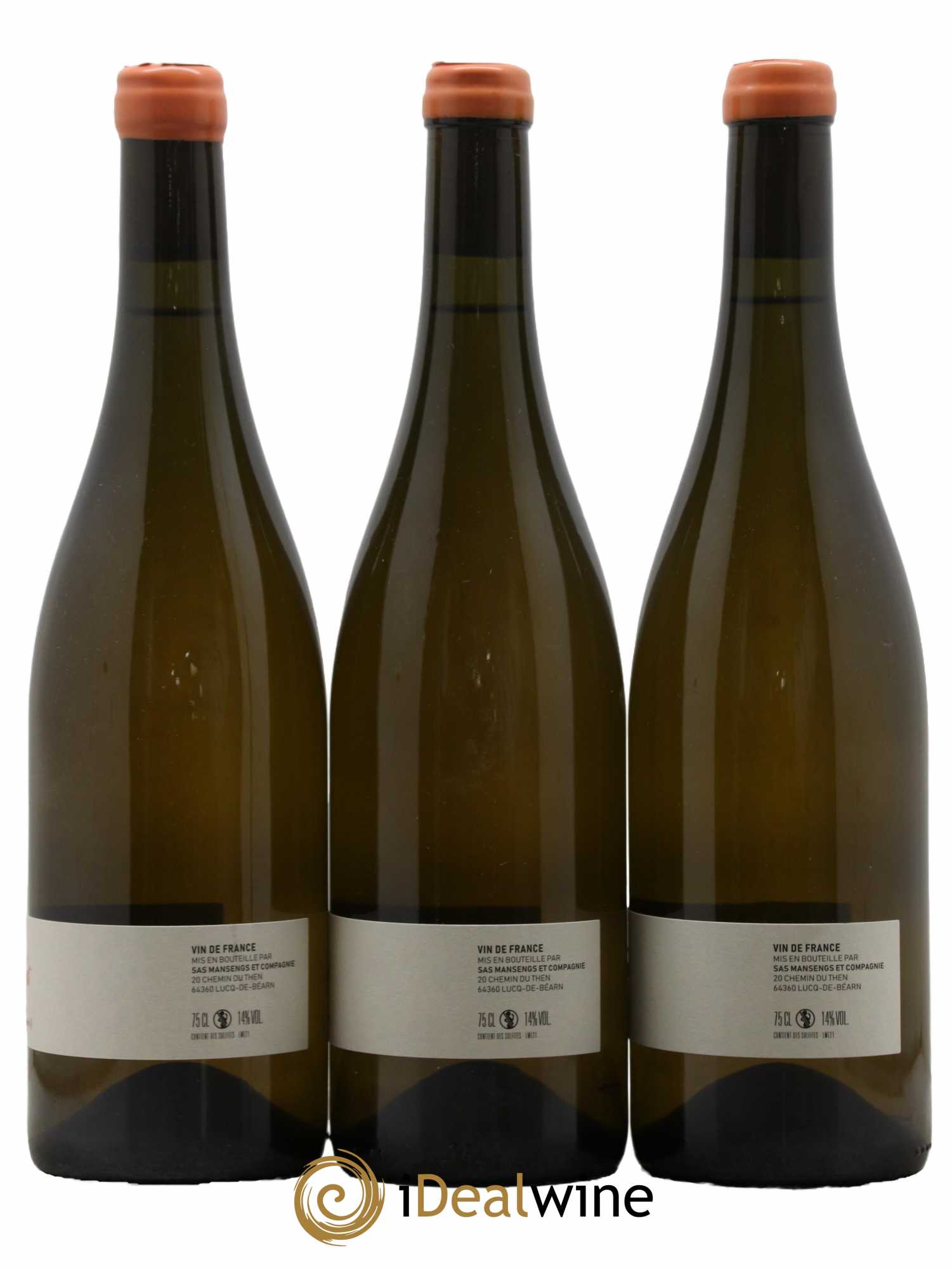 Vin de France Mesclat SAS Mansengs Jean Baptiste Semmartin 2021 - Lot de 3 bouteilles - 1