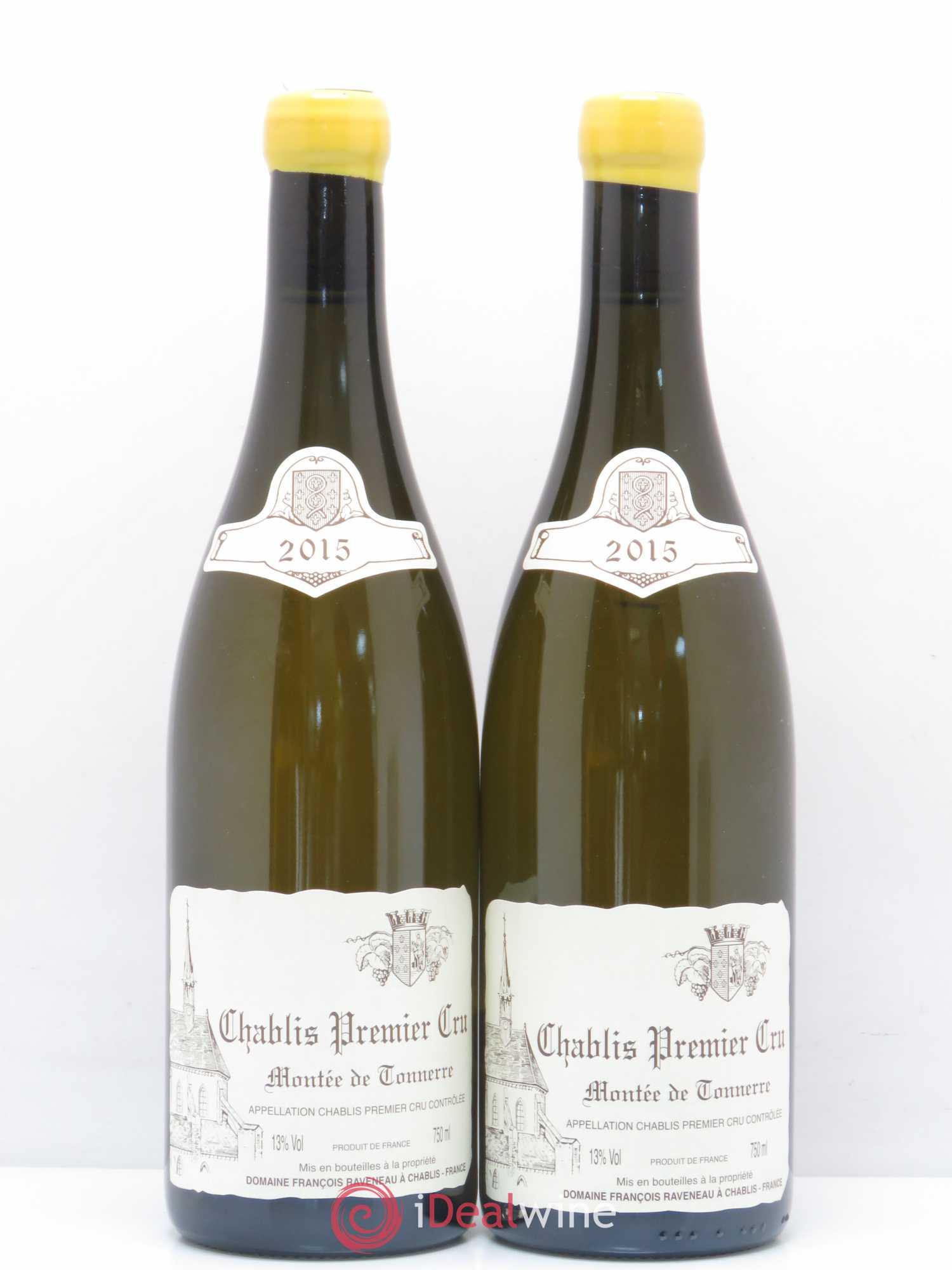 Chablis 1er Cru Montée de Tonnerre Raveneau (Domaine) 2015 - Lot de 2 bouteilles - 0