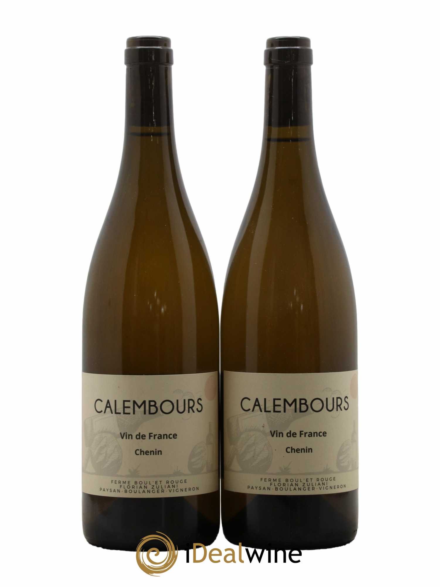 Vin de France Calembours Ferme Boul et Rouge Florian Zuliani 2021 - Lot de 2 bouteilles - 0