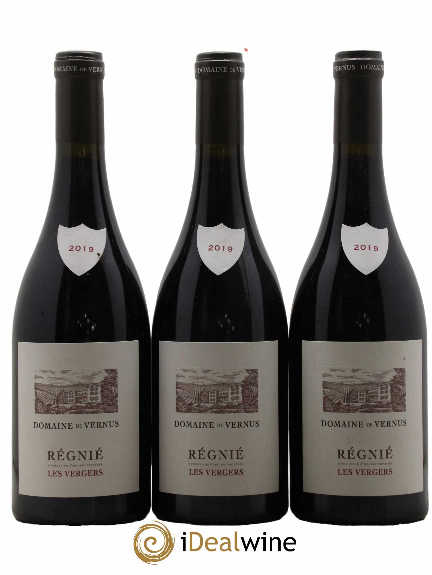 Régnié Les Vergers Domaine de Vernus 2019 - Lot de 3 bouteilles - 0