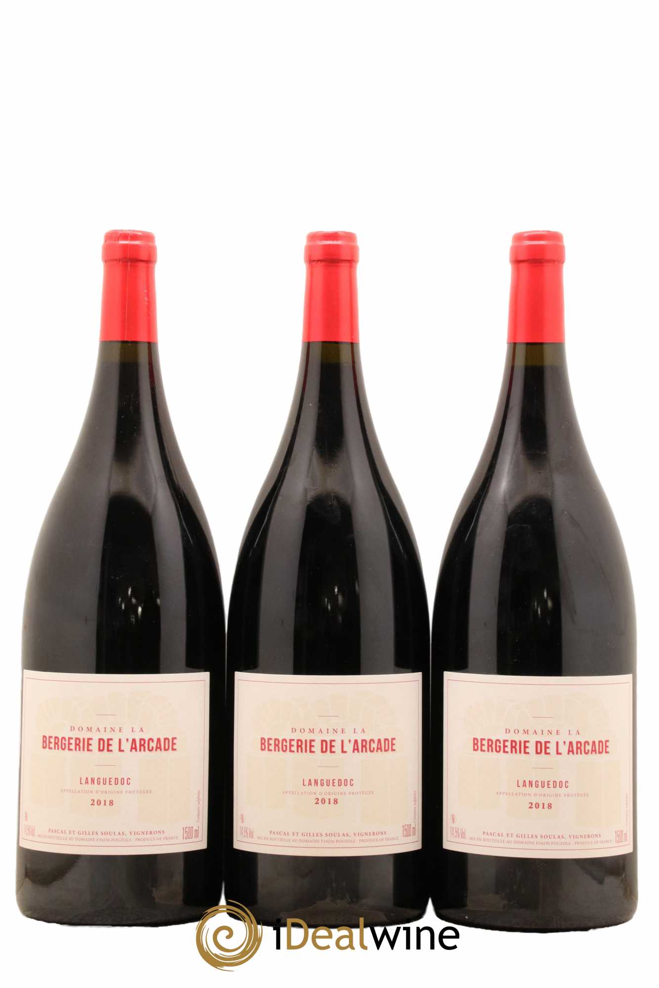 Languedoc La Bergerie de l'Arcade (Domaine) 2018 - Lot de 3 magnums - 0