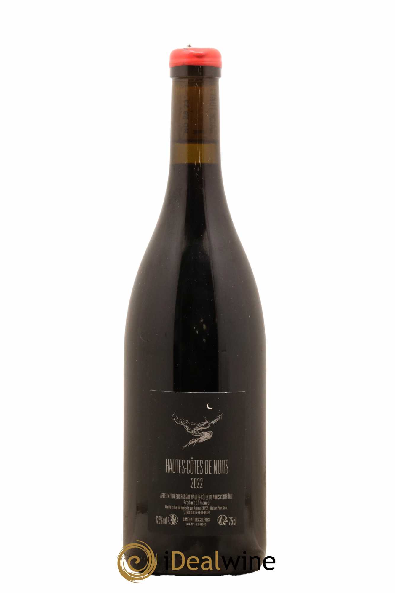 Hautes-Côtes de Nuits Pinot Noar Domaine Arnaud Lopez 2022 - Lot of 1 bottle - 1