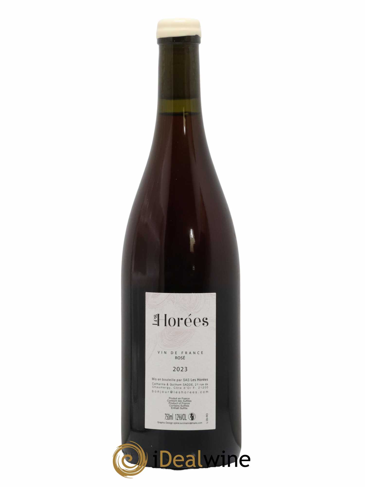 Bourgogne Rosé Bonheur Les Horées 2023 - Lot de 1 bouteille - 1