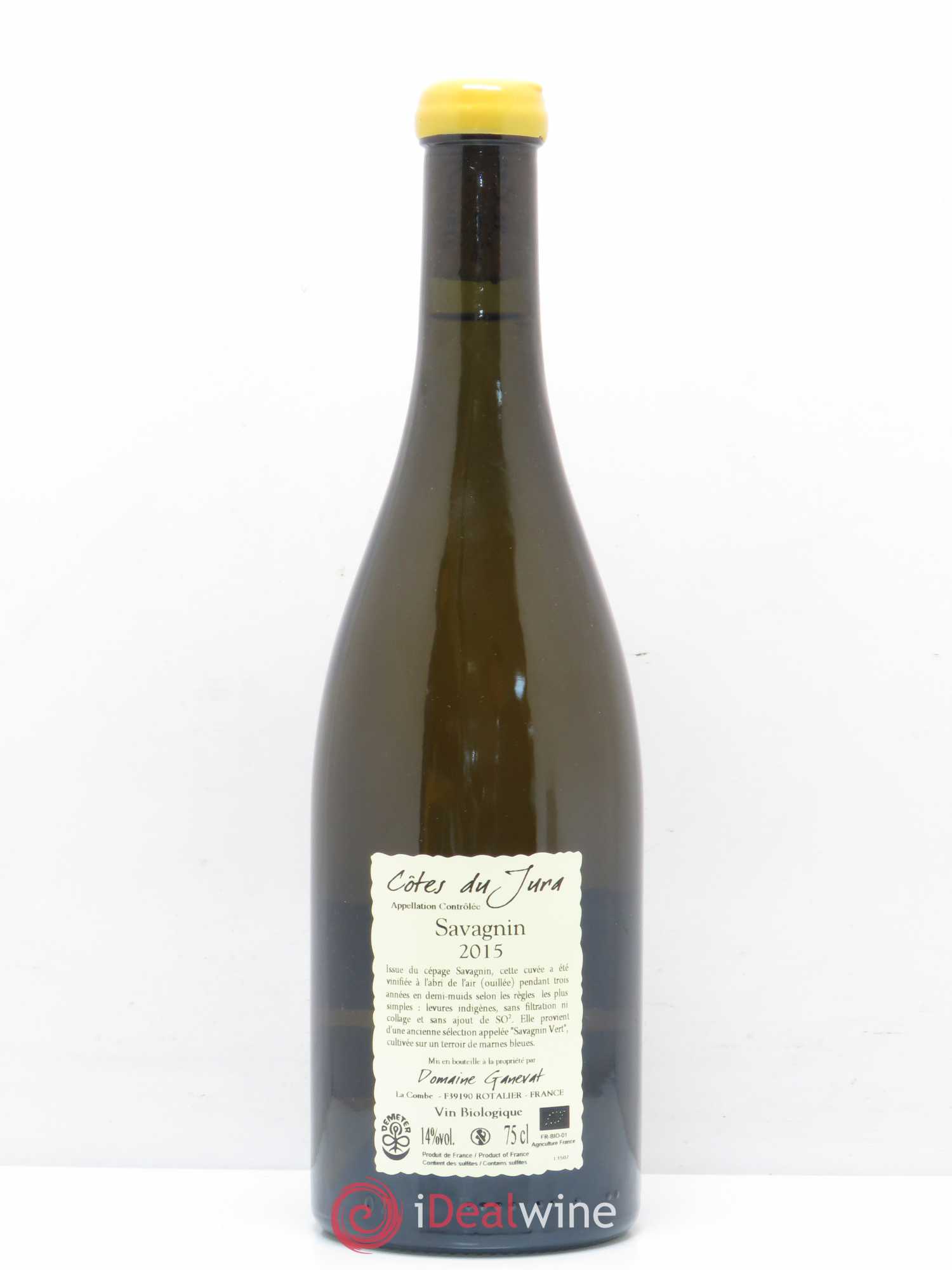 Côtes du Jura Les Chalasses Marnes Bleues Jean-François Ganevat (Domaine) 2015 - Lot de 1 bouteille - 1