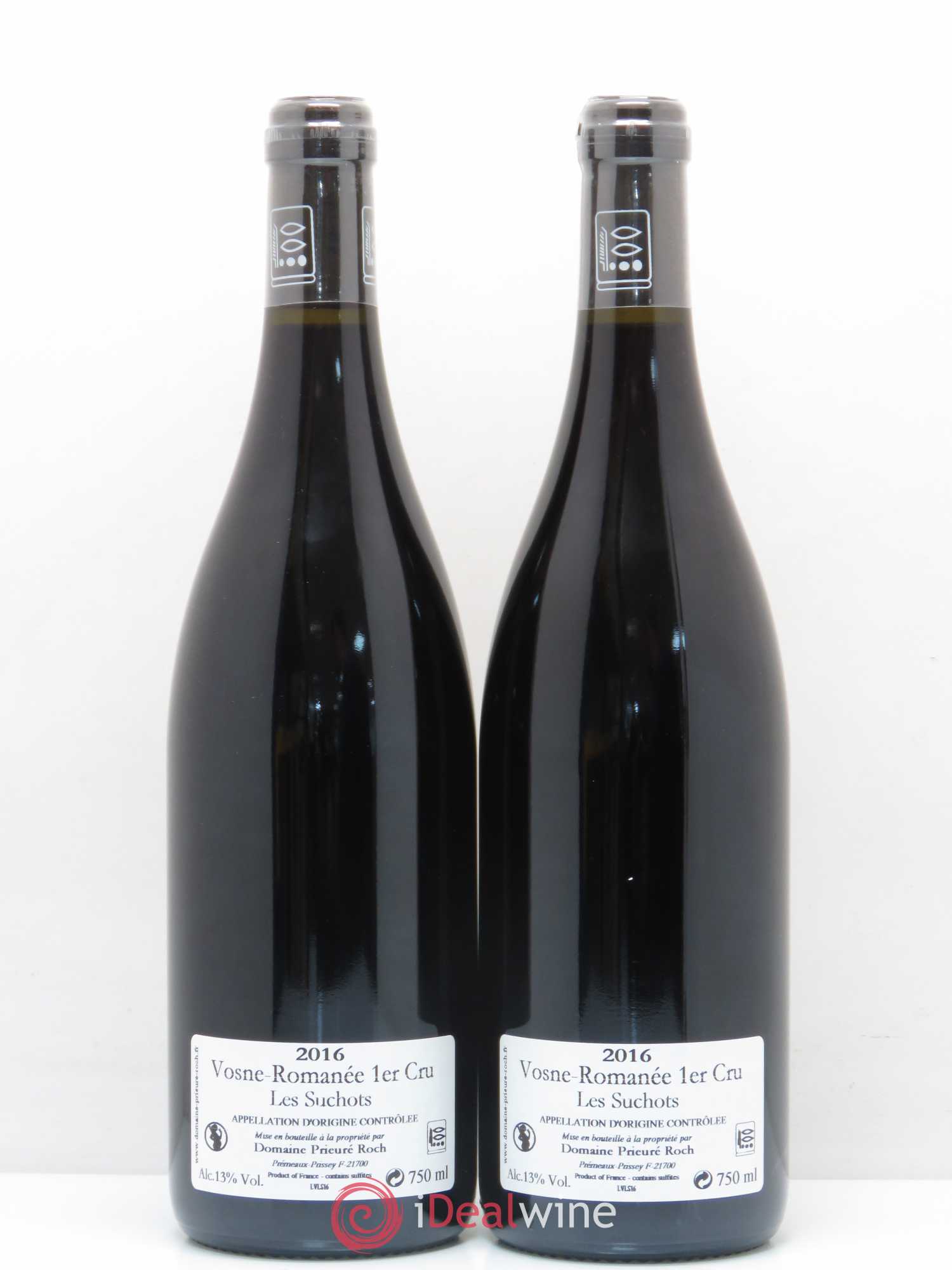 Vosne-Romanée 1er Cru Les Suchots Prieuré Roch 2016 - Lot de 2 bouteilles - 1