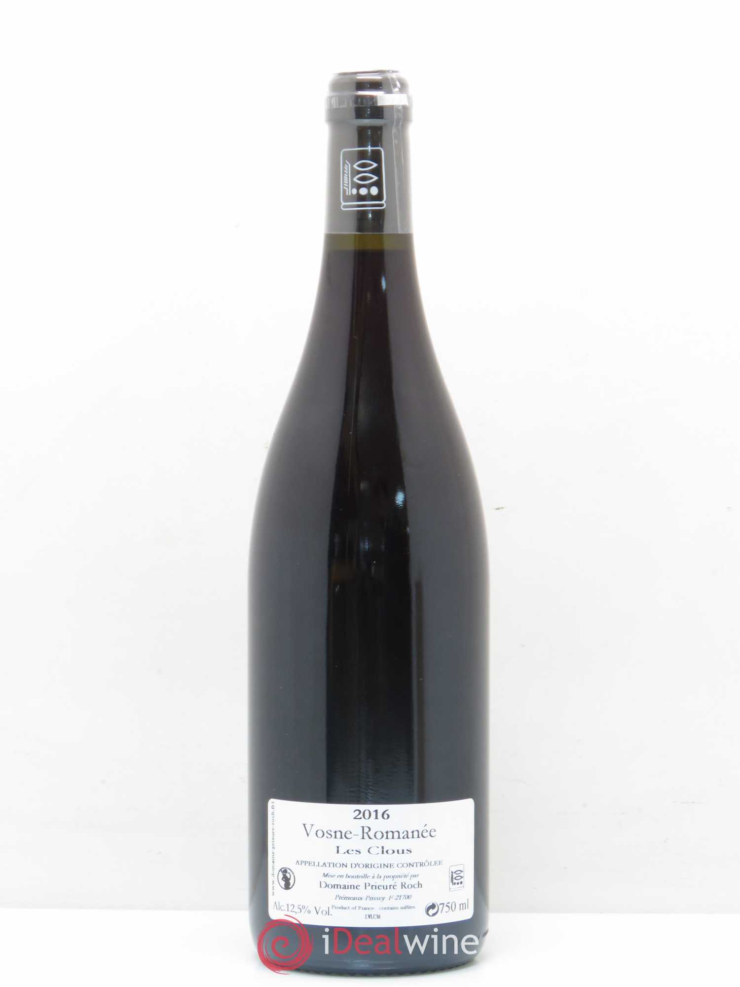 Vosne-Romanée Les Clous Prieuré Roch (no reserve) 2016 - Lot of 1 bottle - 1