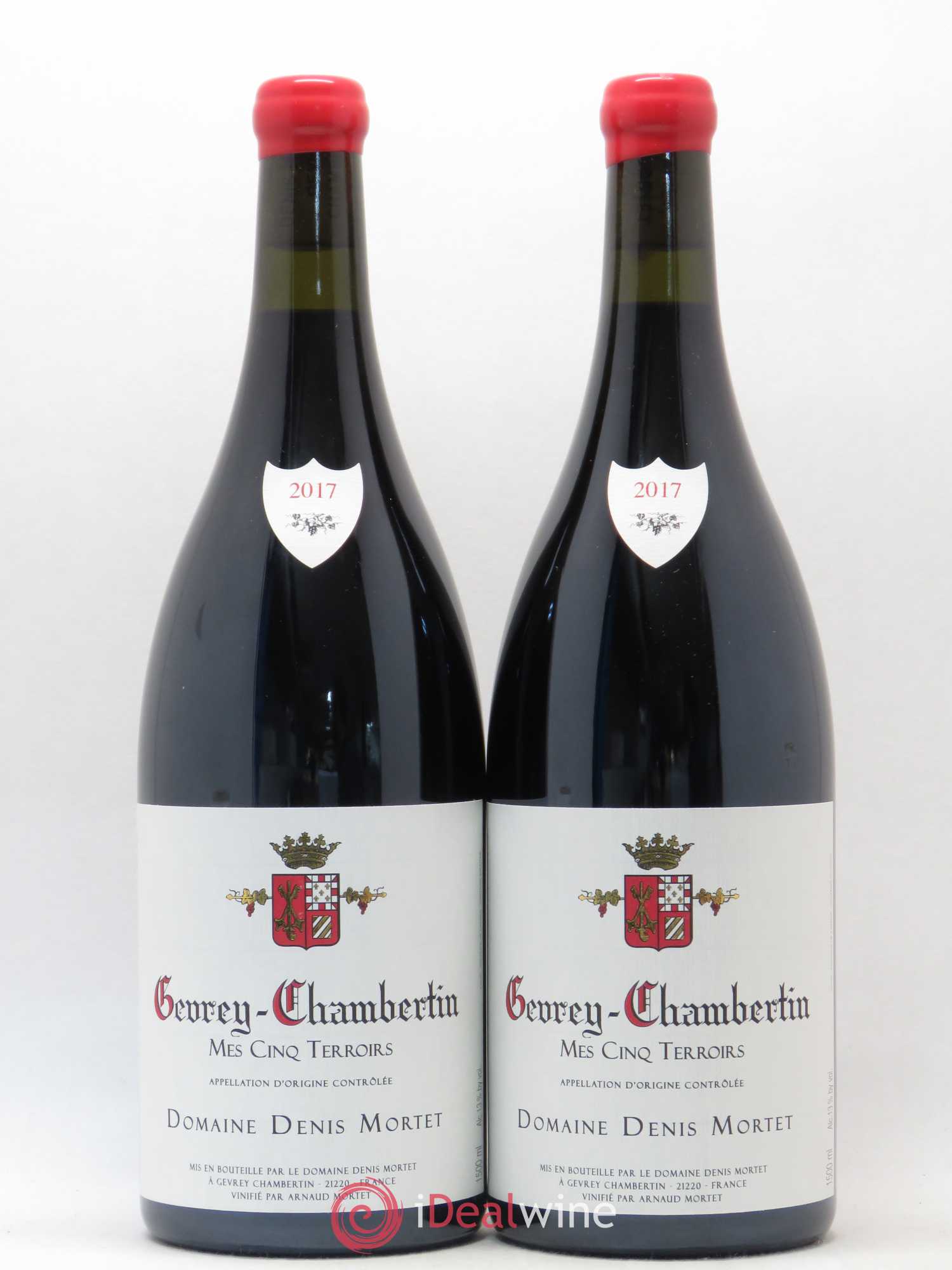 Gevrey-Chambertin Mes Cinq Terroirs Denis Mortet (Domaine) 2017 - Lot de 2 magnums - 0