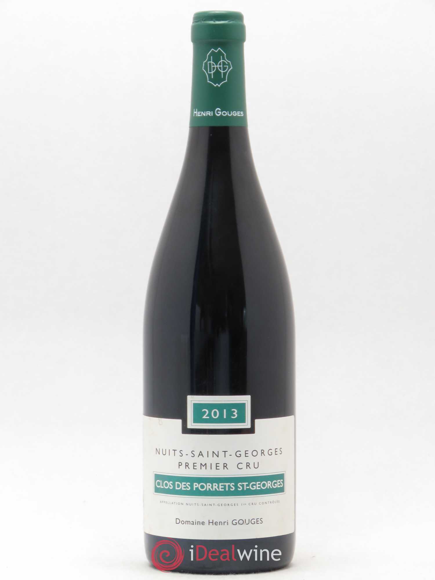 Nuits-Saint-Georges 1er Cru Clos des Porrets St Georges Henri Gouges 2013 - Posten von 1 Flasche - 0