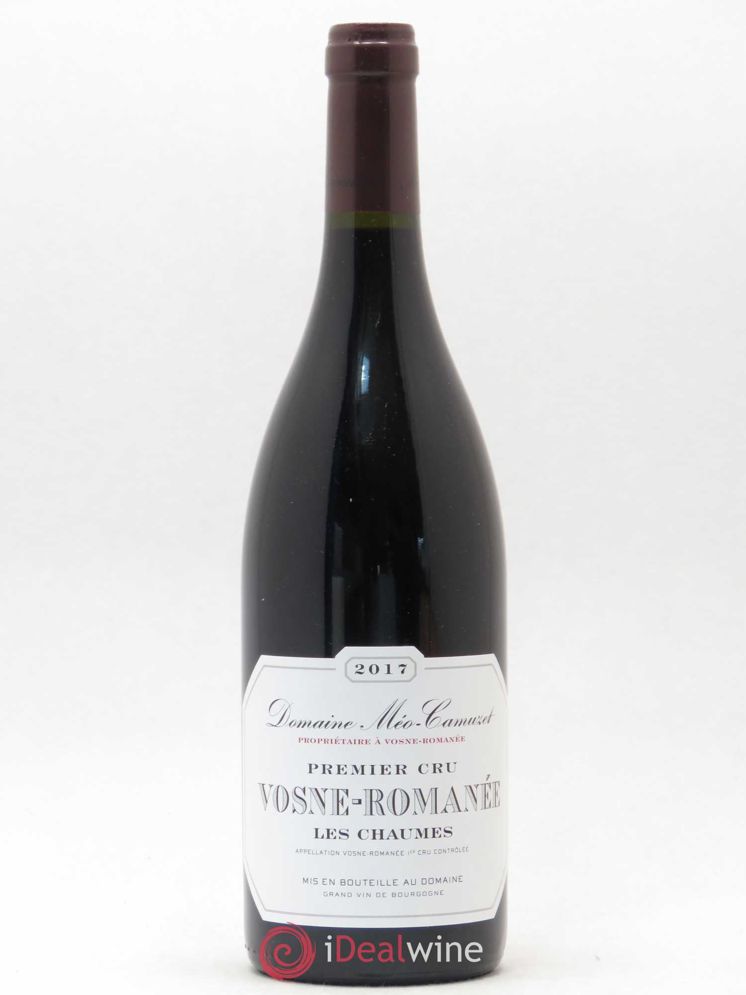 Vosne-Romanée 1er Cru Les Chaumes Méo-Camuzet (Domaine) 2017 - Lot de 1 bouteille - 0