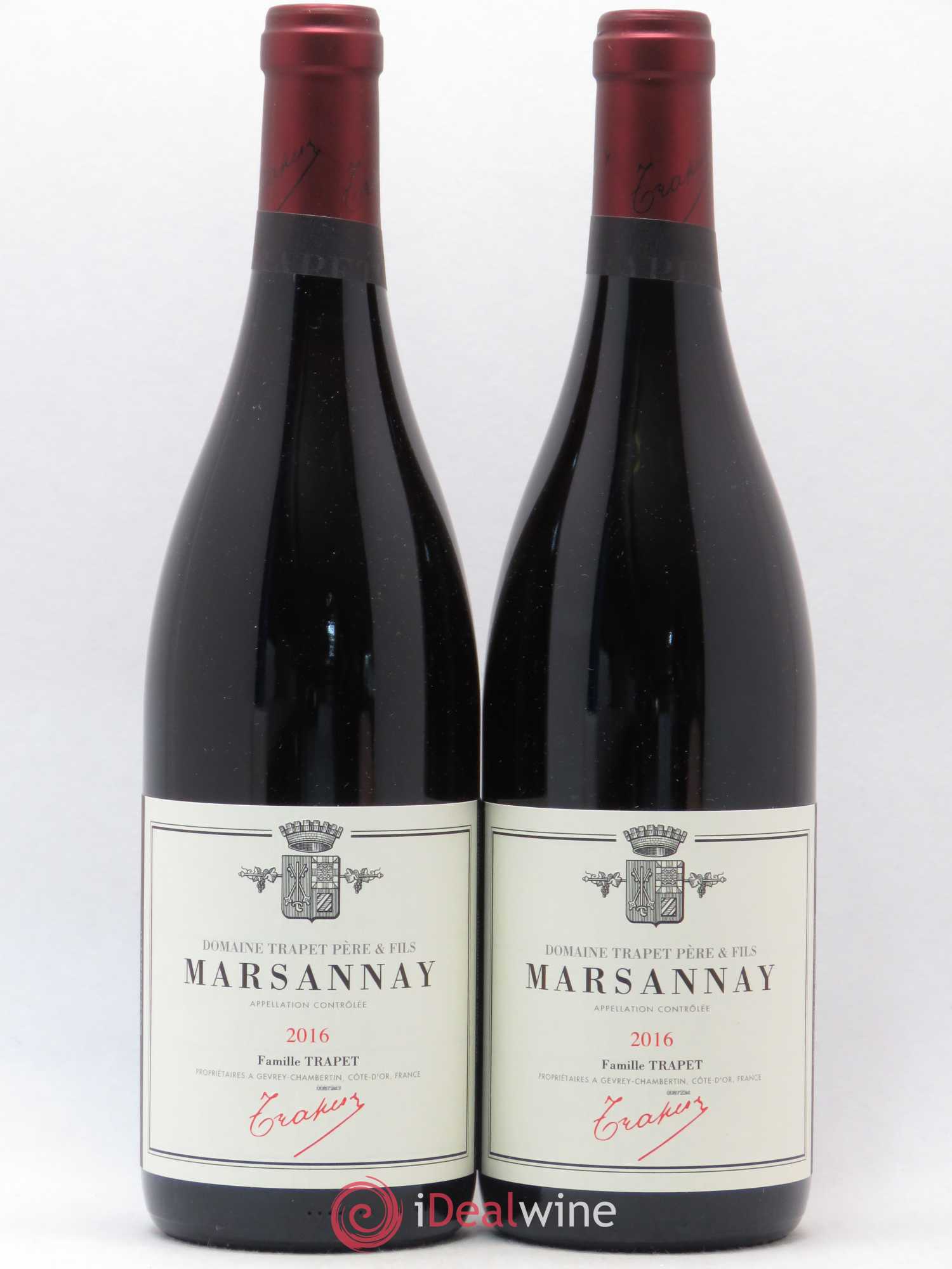 Marsannay Domaine Trapet 2016 - Lot de 2 bouteilles - 0