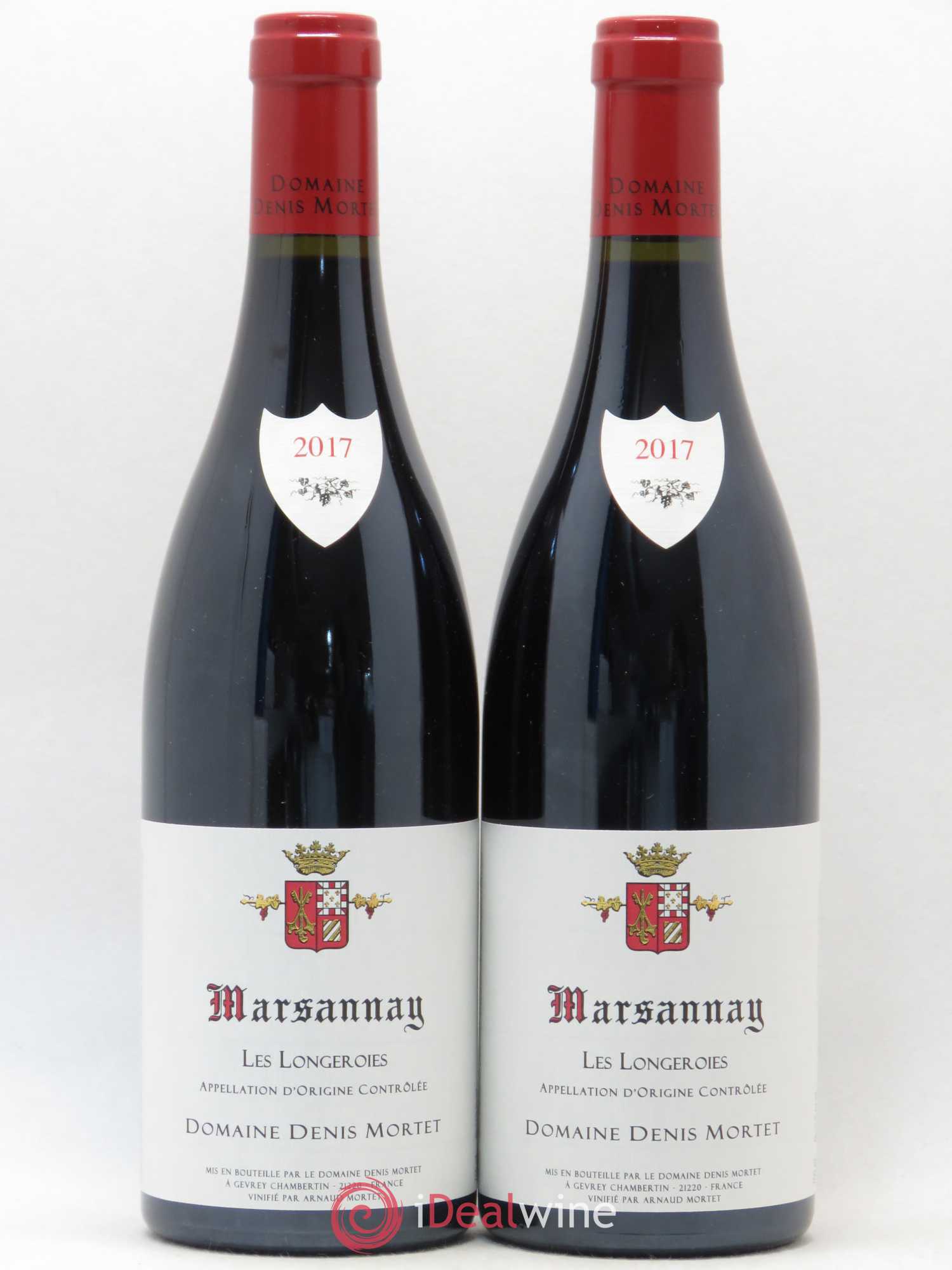 Marsannay Les Longeroies Denis Mortet (Domaine) 2017 - Lot de 2 bouteilles - 0