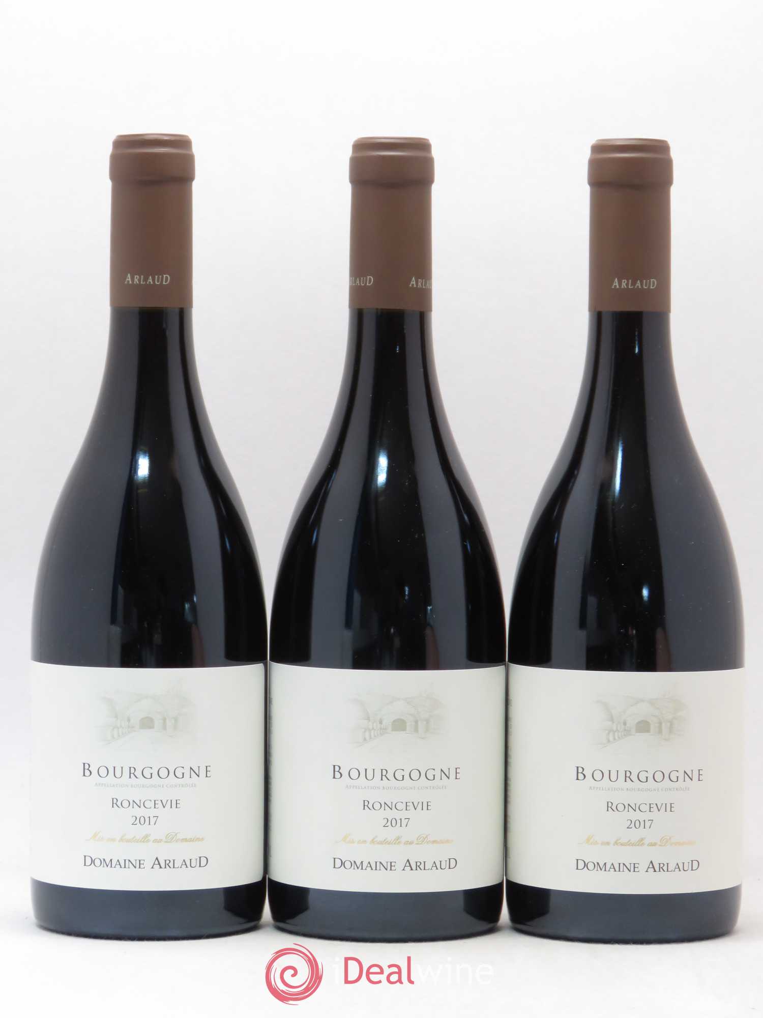 Bourgogne Roncevie Arlaud 2017 - Lot de 6 bouteilles - 1