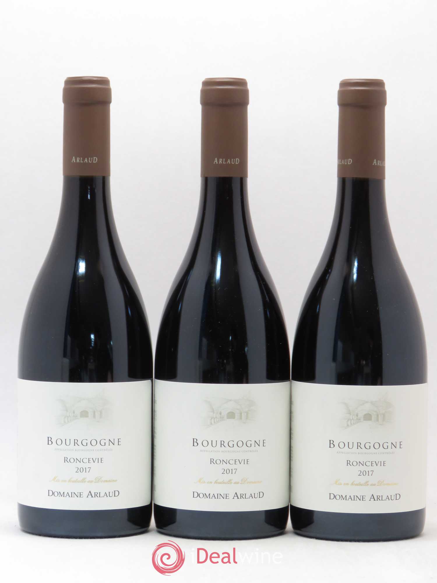 Bourgogne Roncevie Arlaud 2017 - Lot de 6 bouteilles - 2