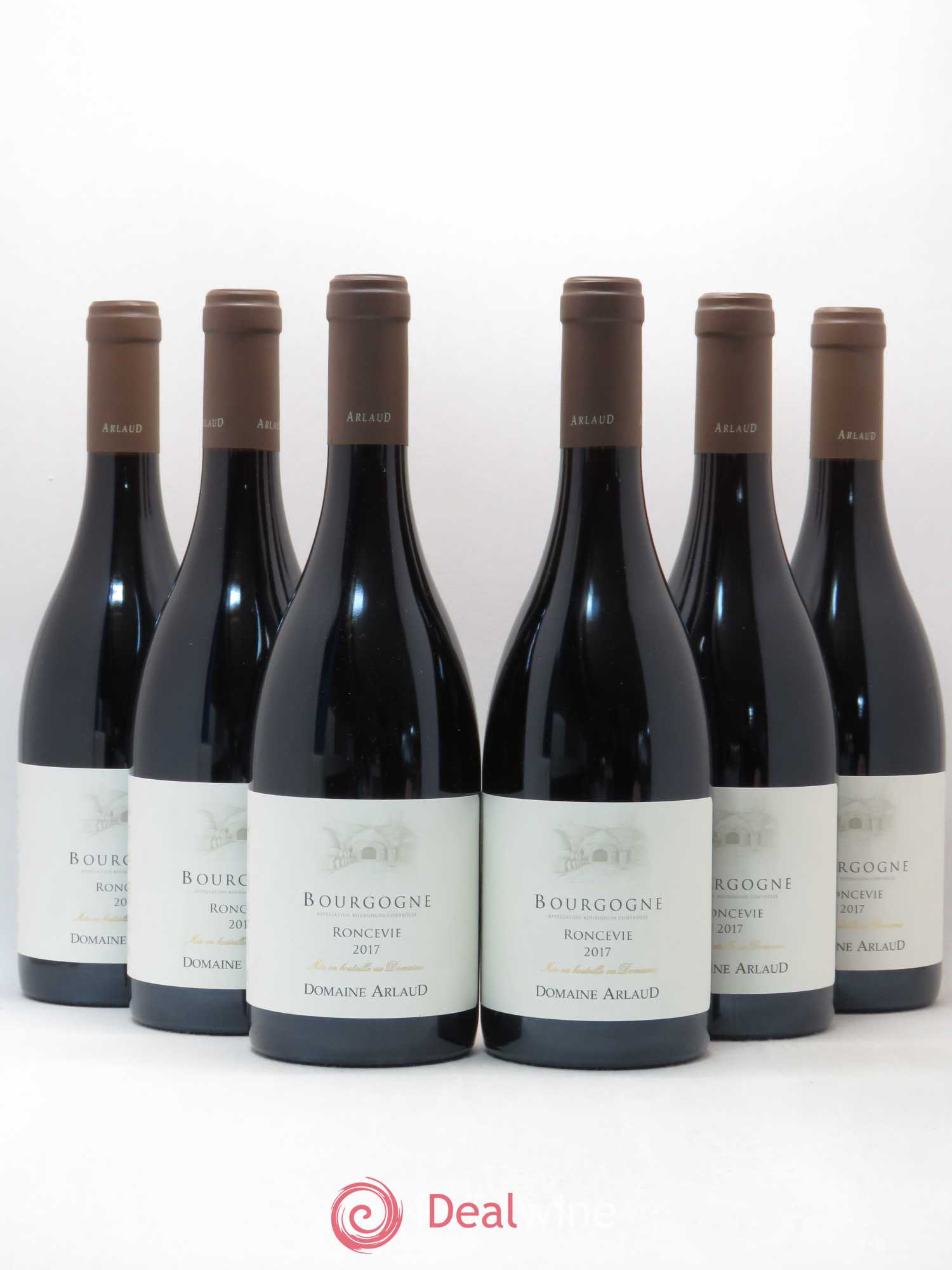 Bourgogne Roncevie Arlaud 2017 - Lot de 6 bouteilles - 0