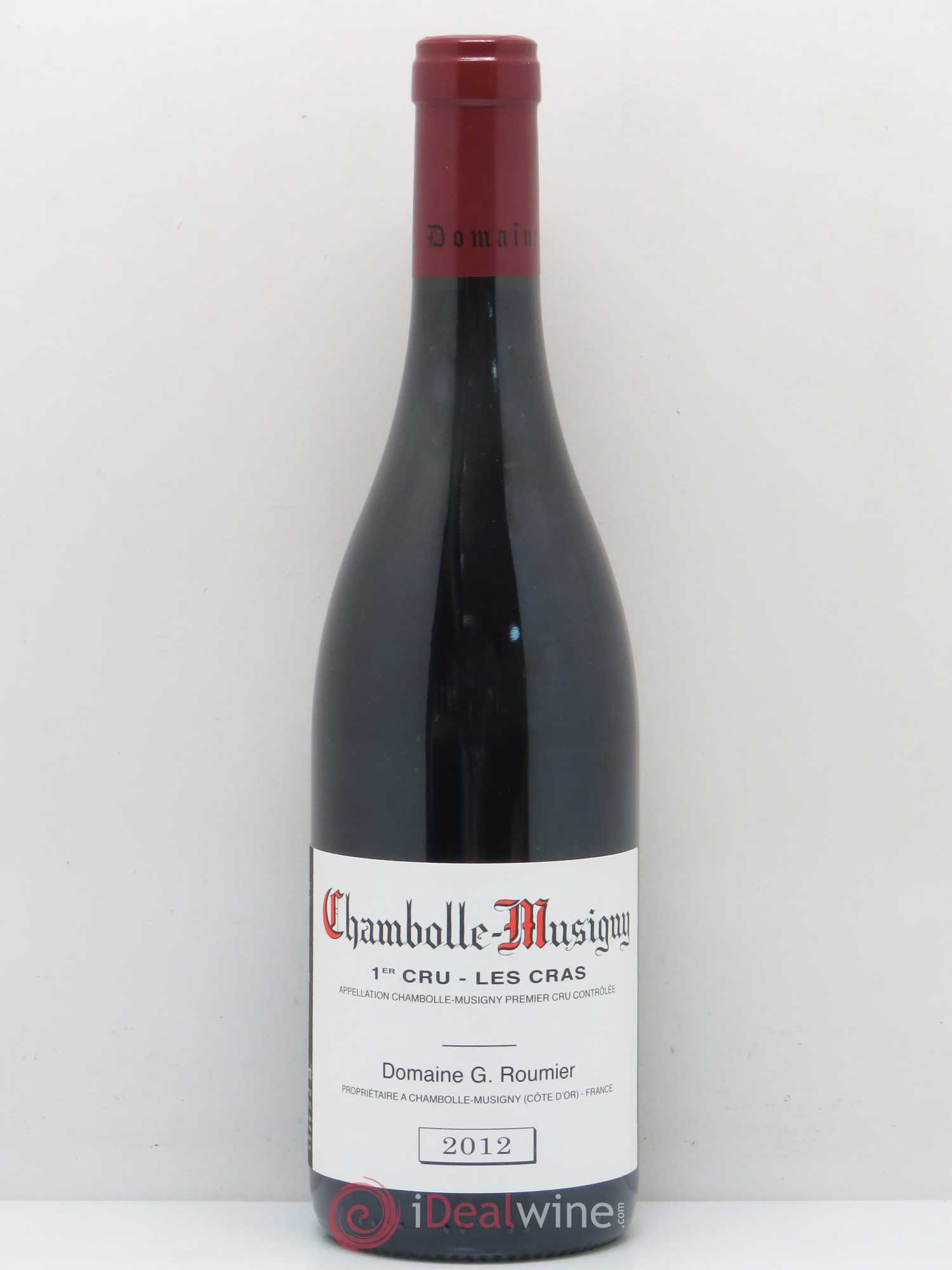 Chambolle-Musigny 1er Cru Les Cras Georges Roumier (Domaine) 2012 - Lot de 1 bouteille - 0