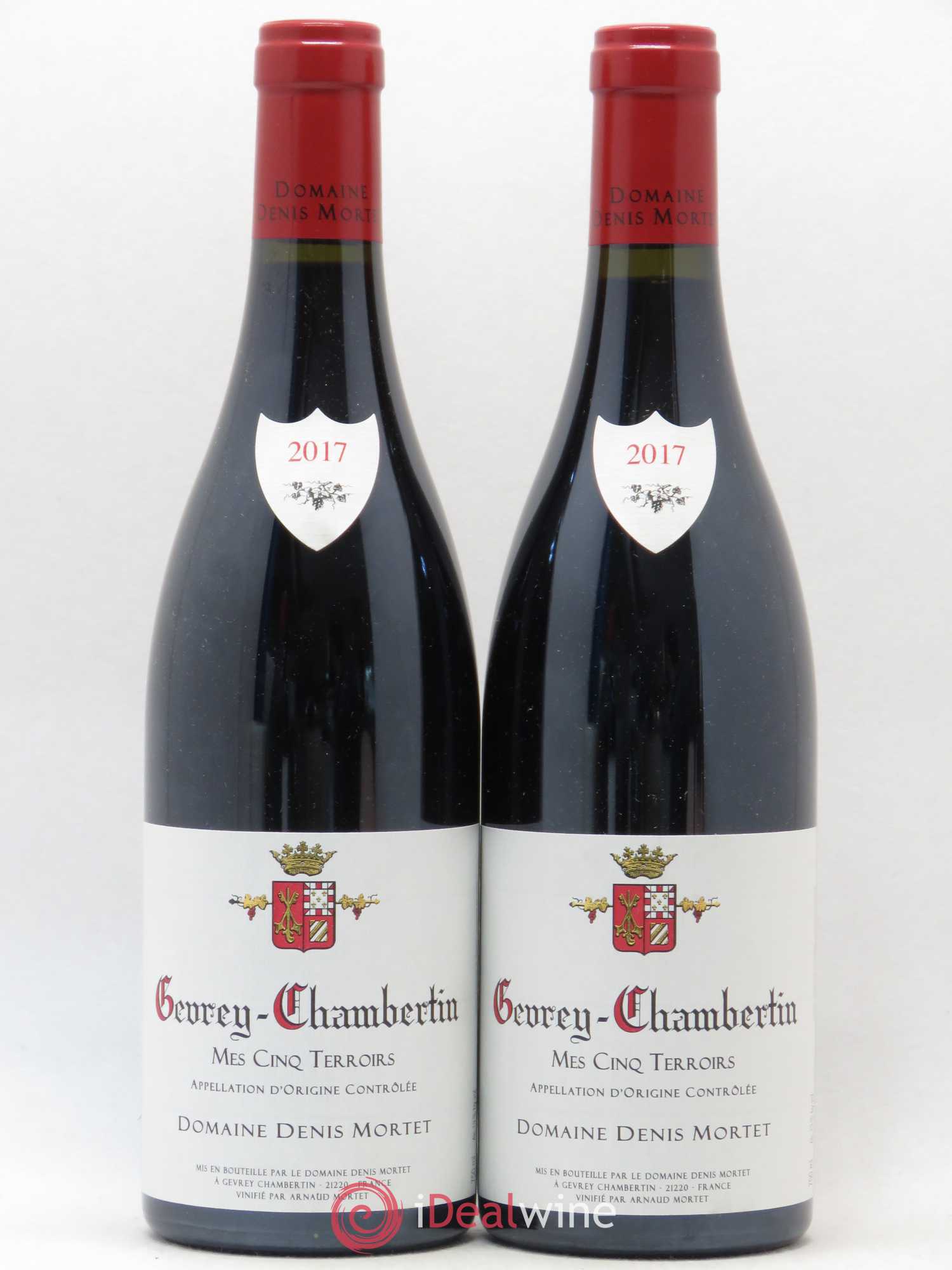 Gevrey-Chambertin Mes Cinq Terroirs Denis Mortet (Domaine) 2017 - Lot de 2 bouteilles - 0