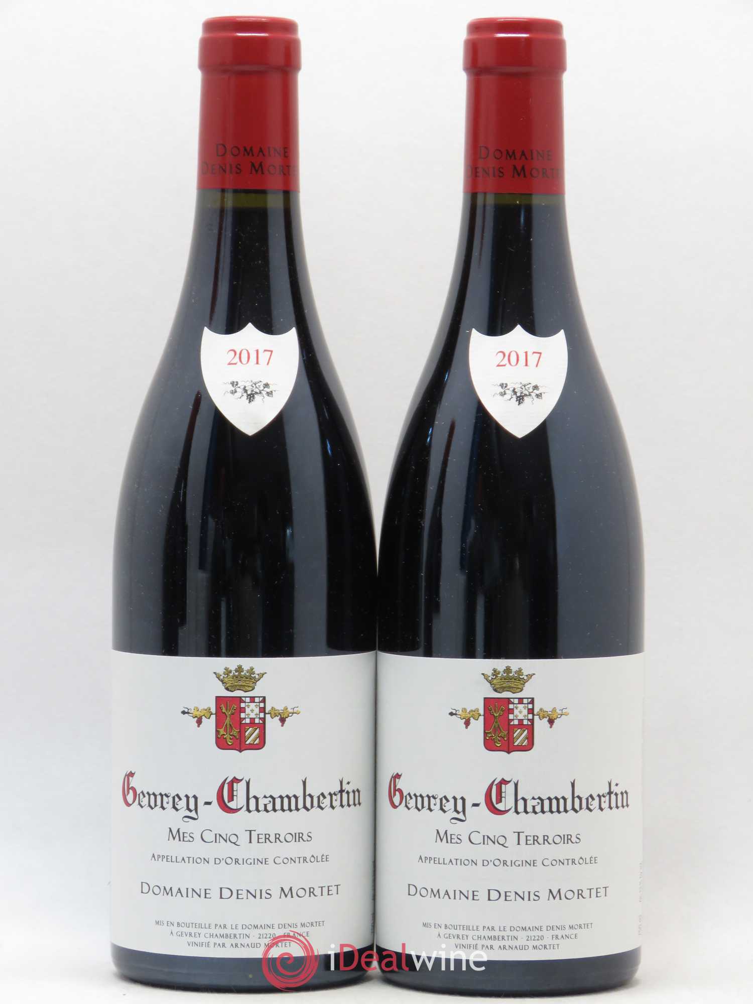 Gevrey-Chambertin Mes Cinq Terroirs Denis Mortet (Domaine) 2017 - Lot de 2 bouteilles - 0