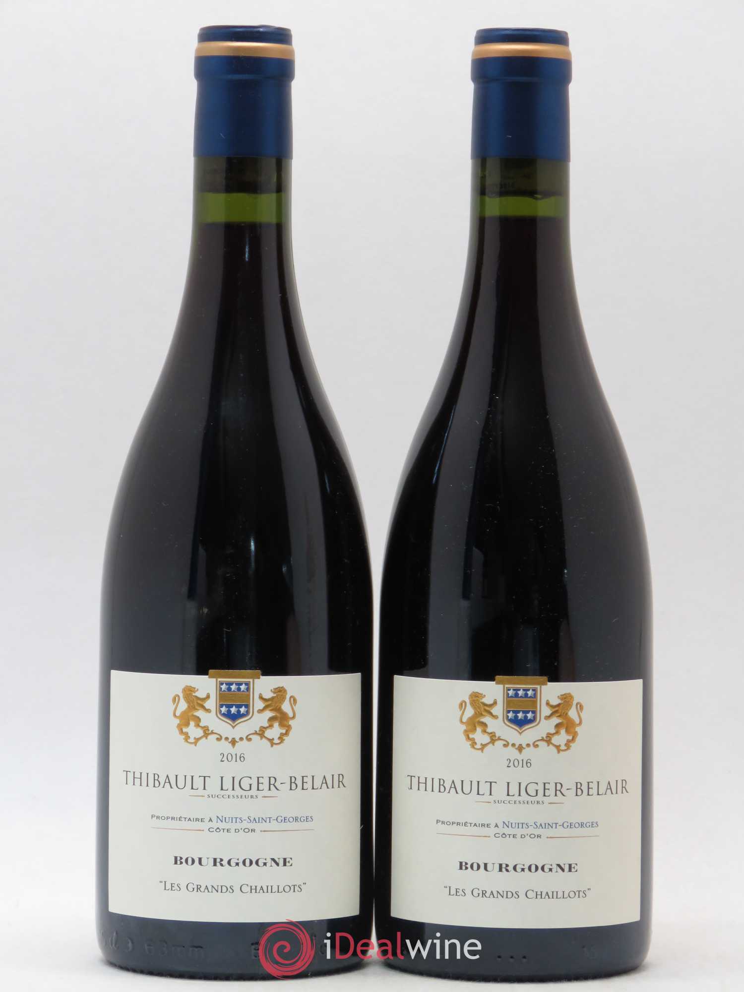 Bourgogne Les Grands Chaillots Thibault Liger Belair 2016 - Posten von 2 Flaschen - 0
