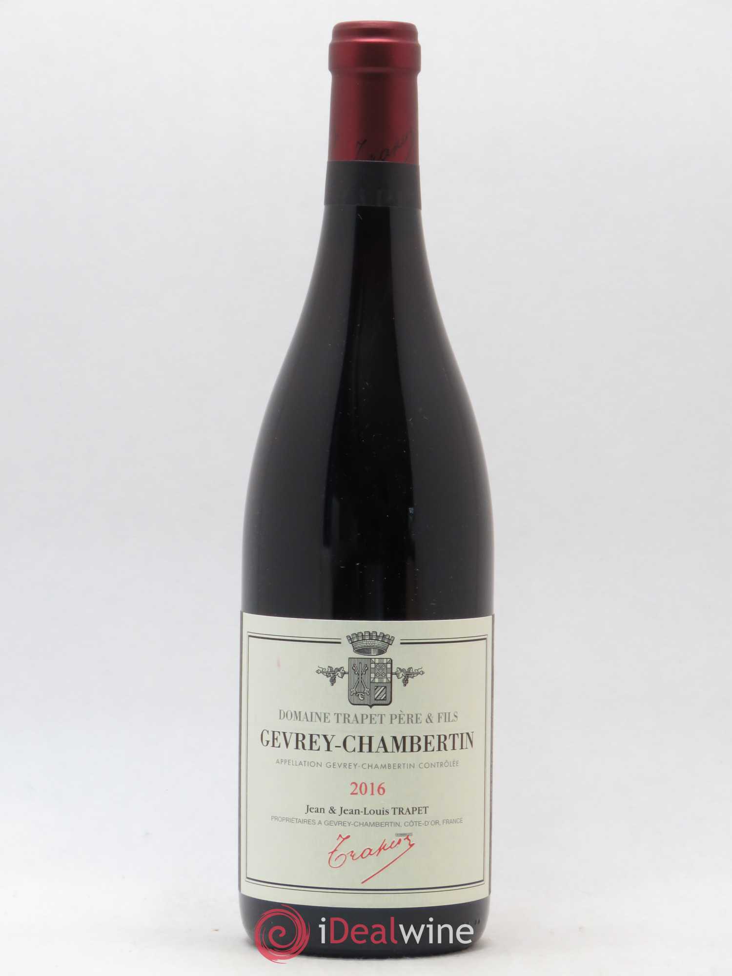 Gevrey-Chambertin Domaine Trapet 2016 - Lot de 1 bouteille - 0